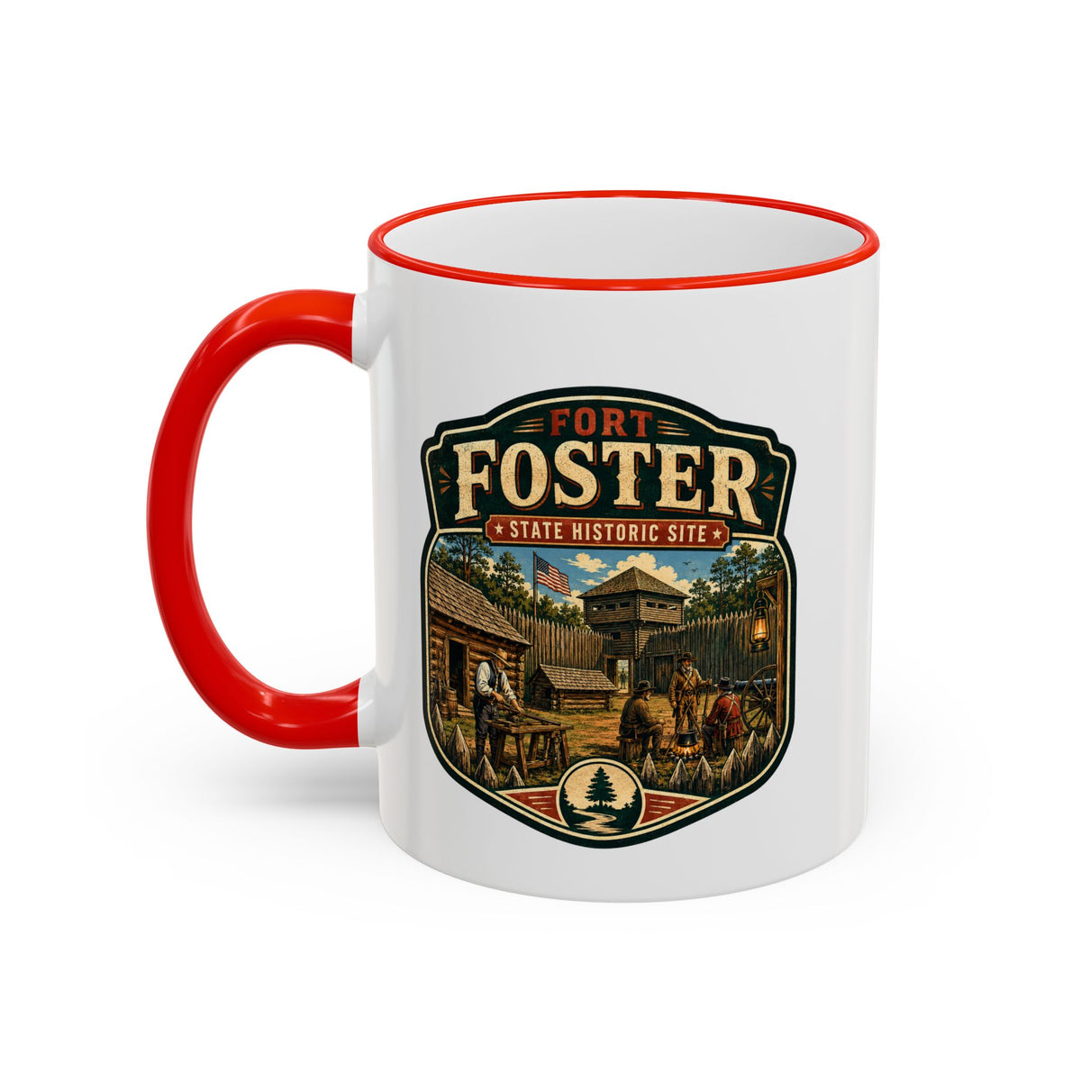 Fort Foster — Accent Rim & Handle 11oz/15oz