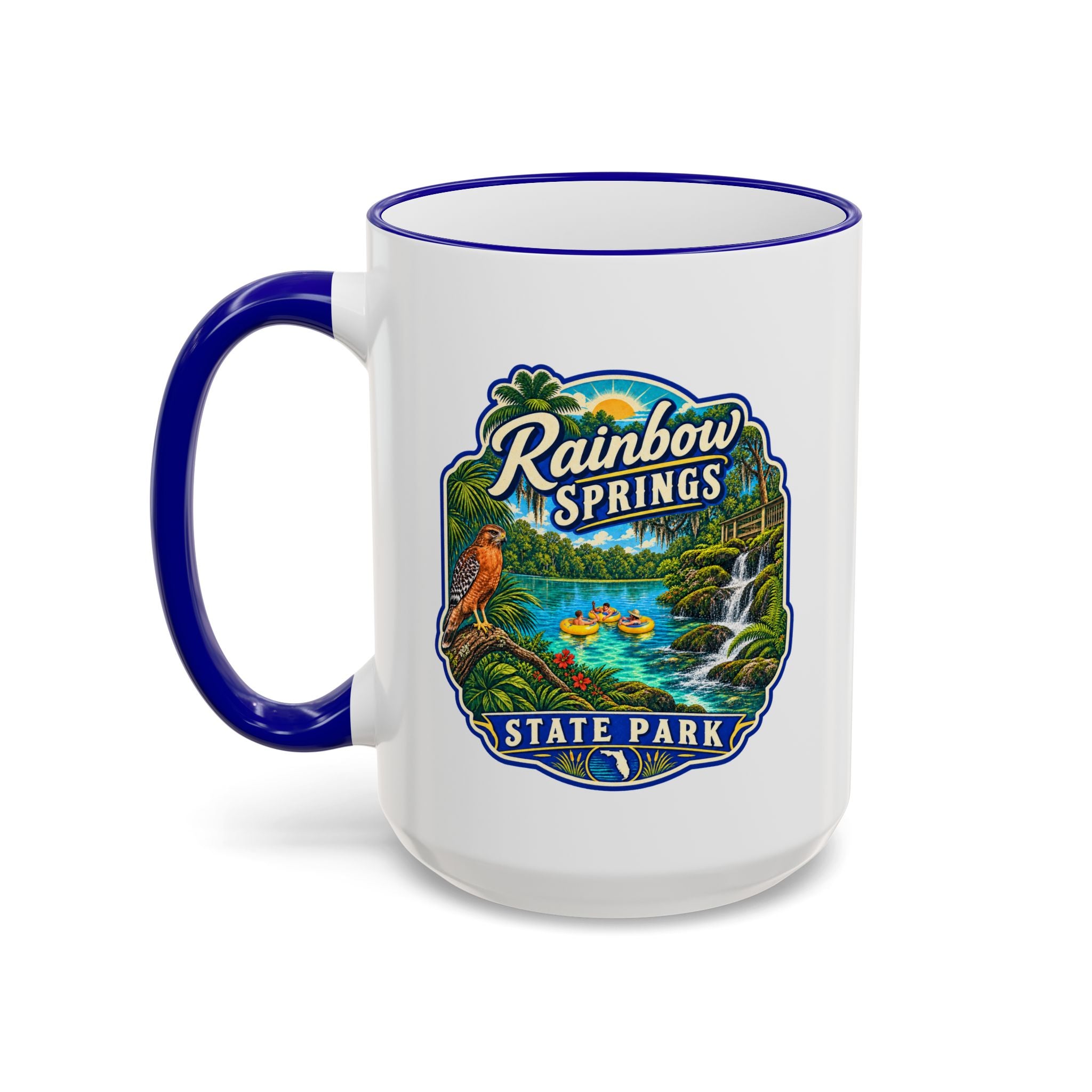 Rainbow Springs Accent Rim & Handle 11oz/15oz