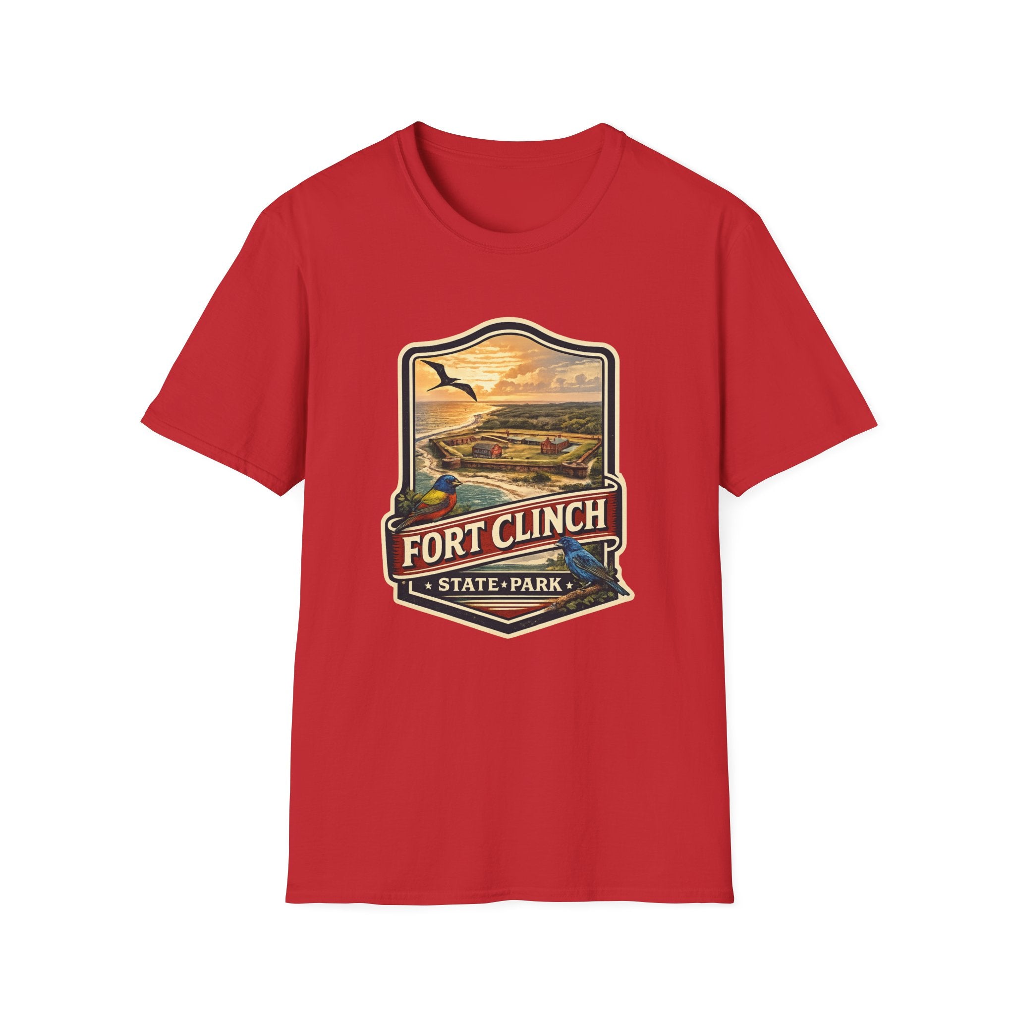 Fort Clinch- Retro Tee