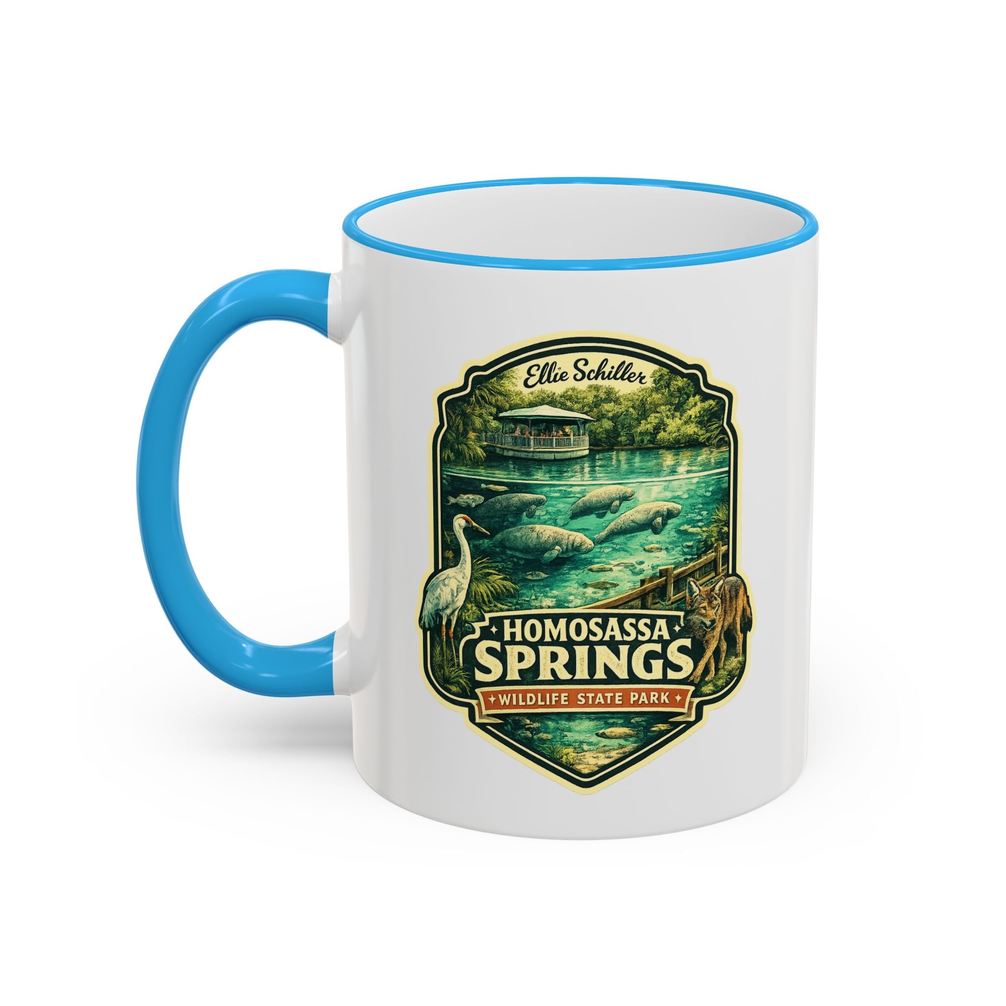 Homosassa Springs Accent Rim & Handle 11oz/15oz