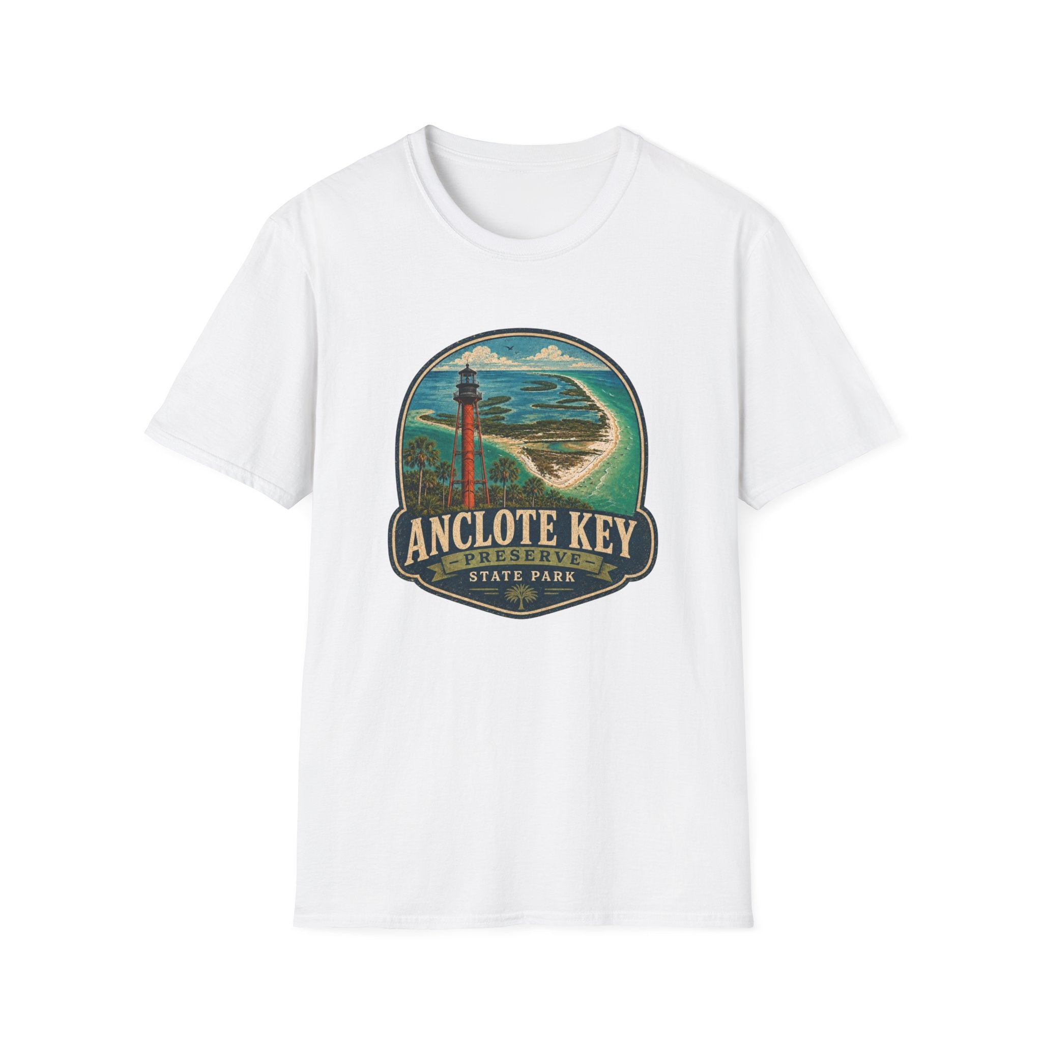 Anclote Key - Retro Tee