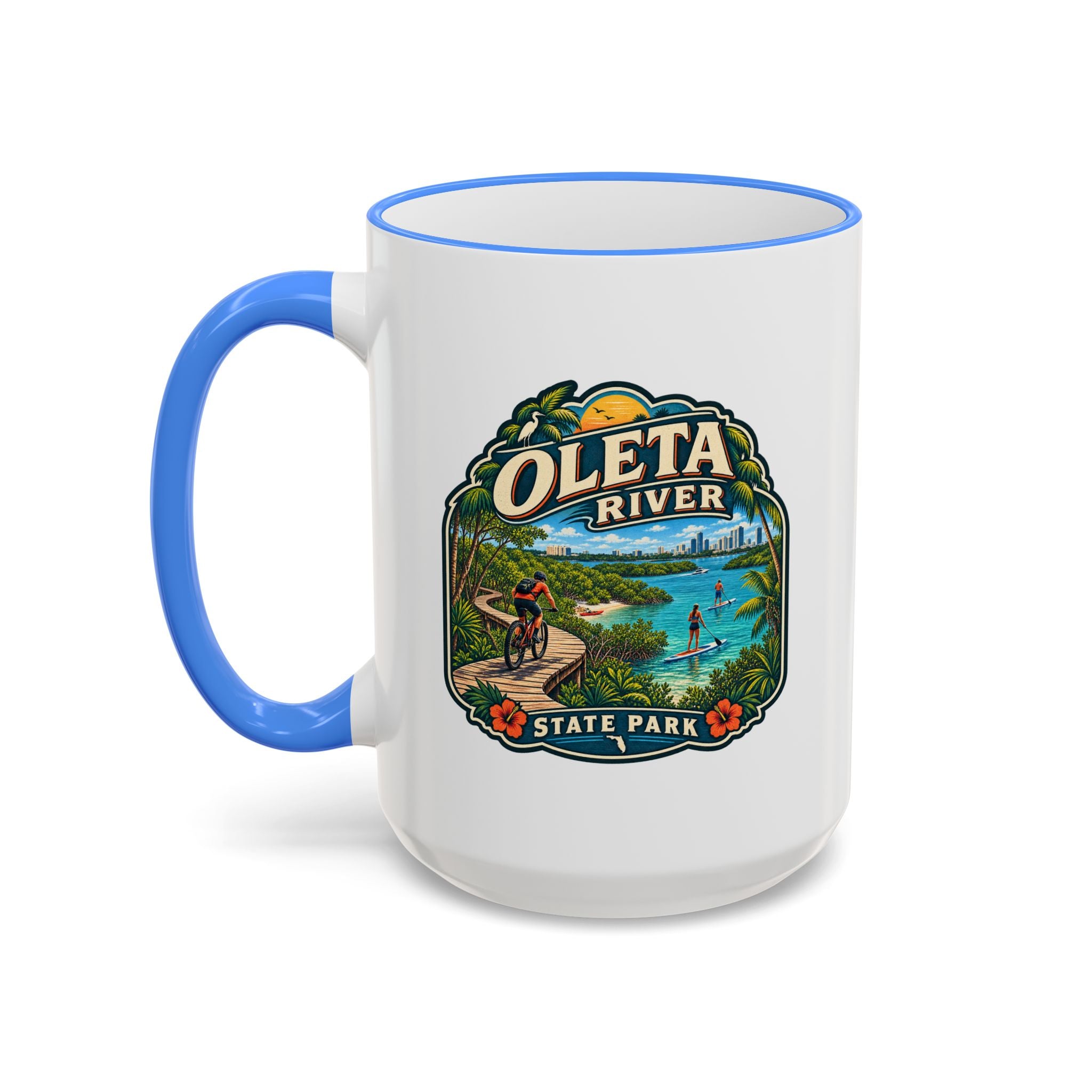 Oleta River Accent Rim & Handle 11oz/15oz