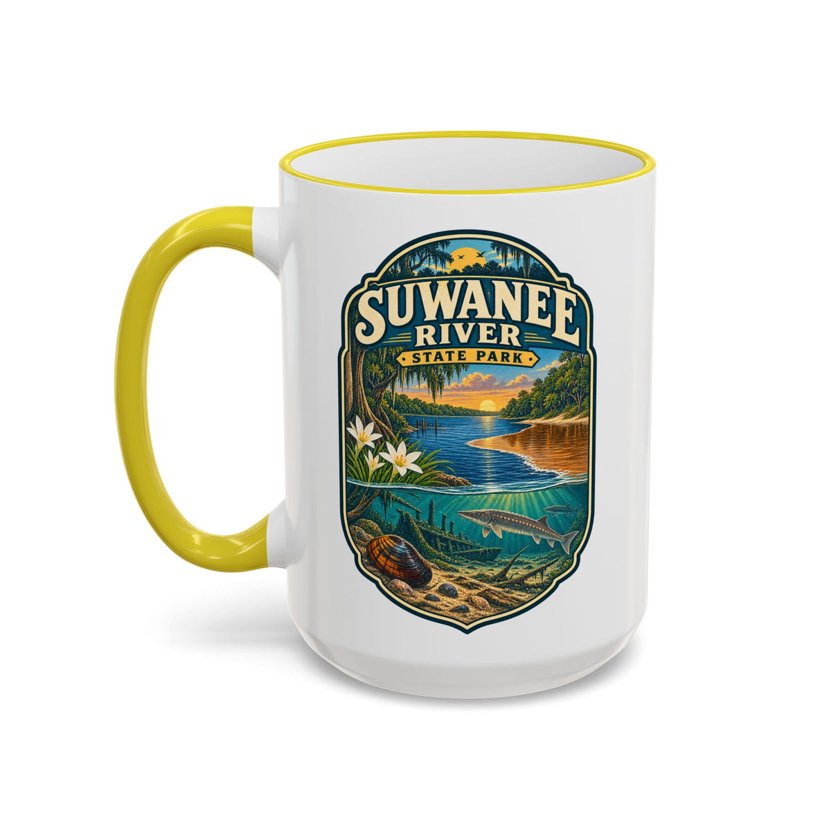 Suwannee River  Accent Rim & Handle 11oz/15oz