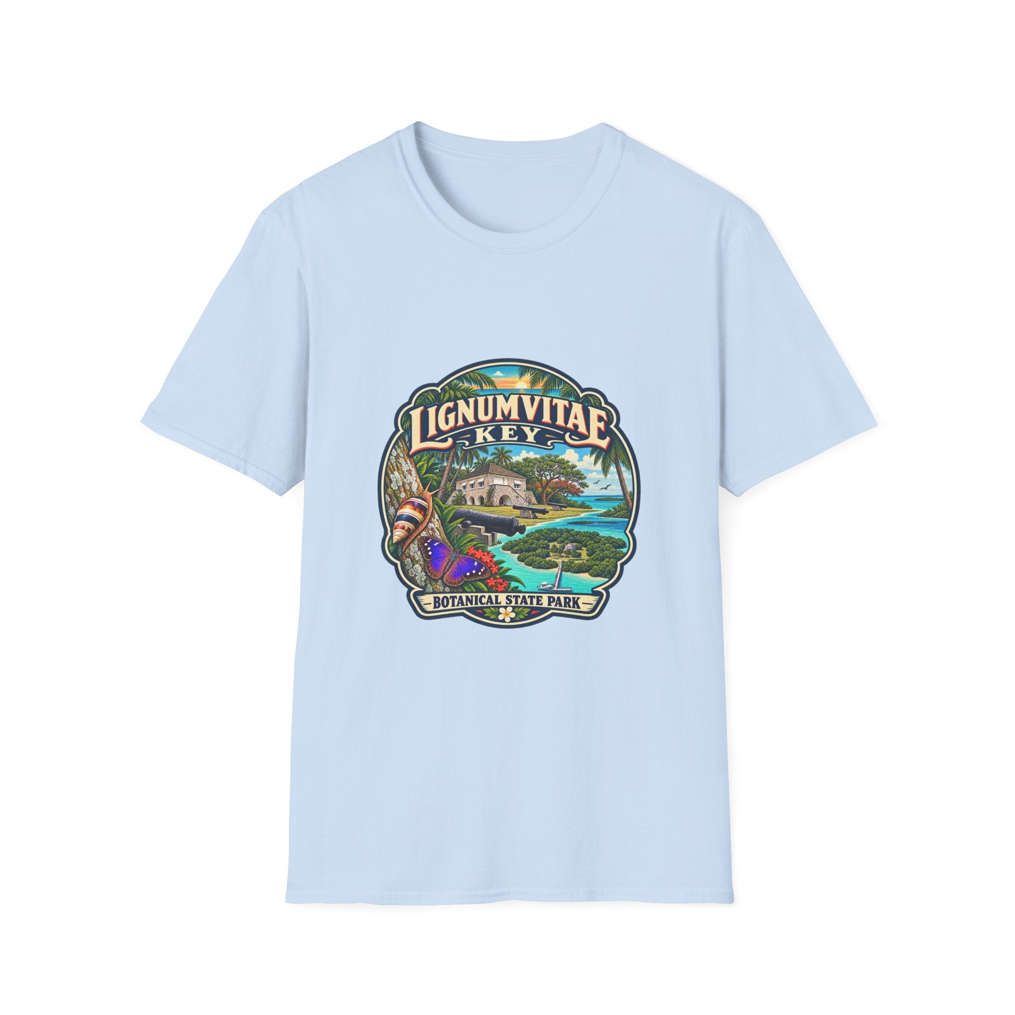 Lignumvitae Key- Retro Tee