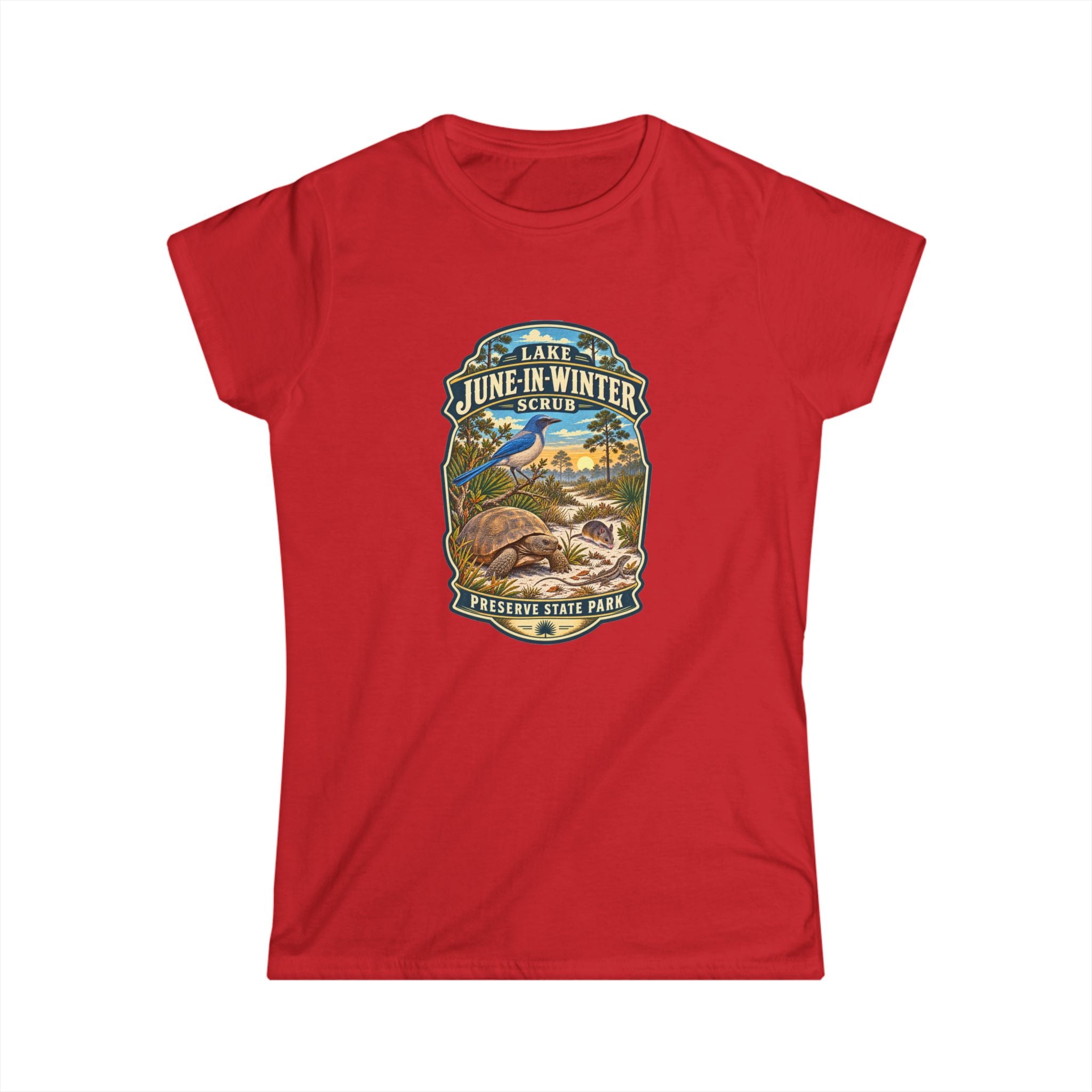 Lake June-in-Winter- Vintage Tee