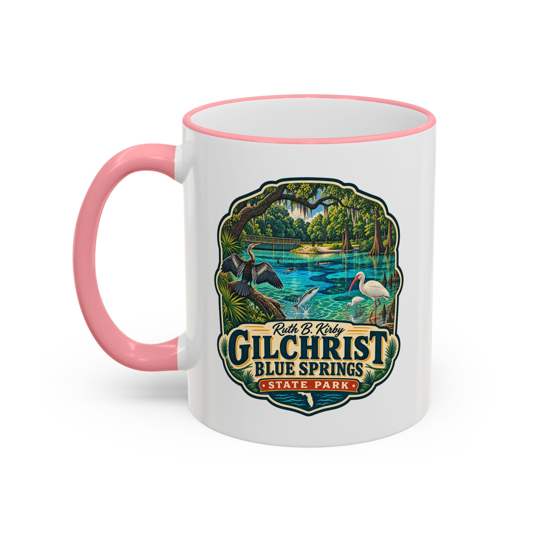 Gilchrist Blue Accent Rim & Handle 11oz/15oz