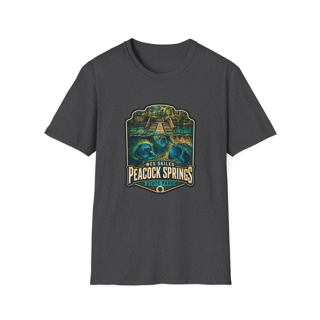 Peacock Springs — Retro Tee