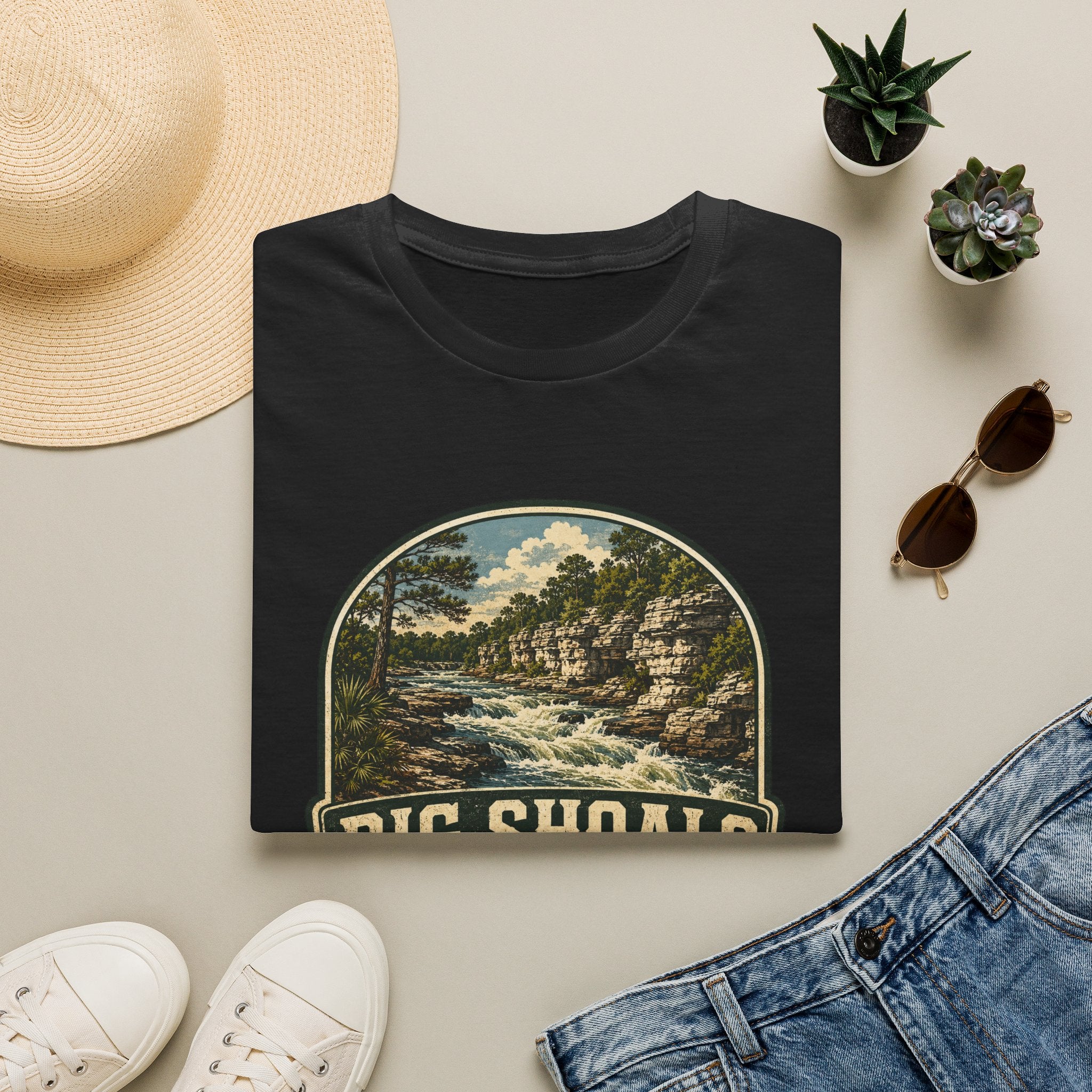 Big Shoals - Retro Tee
