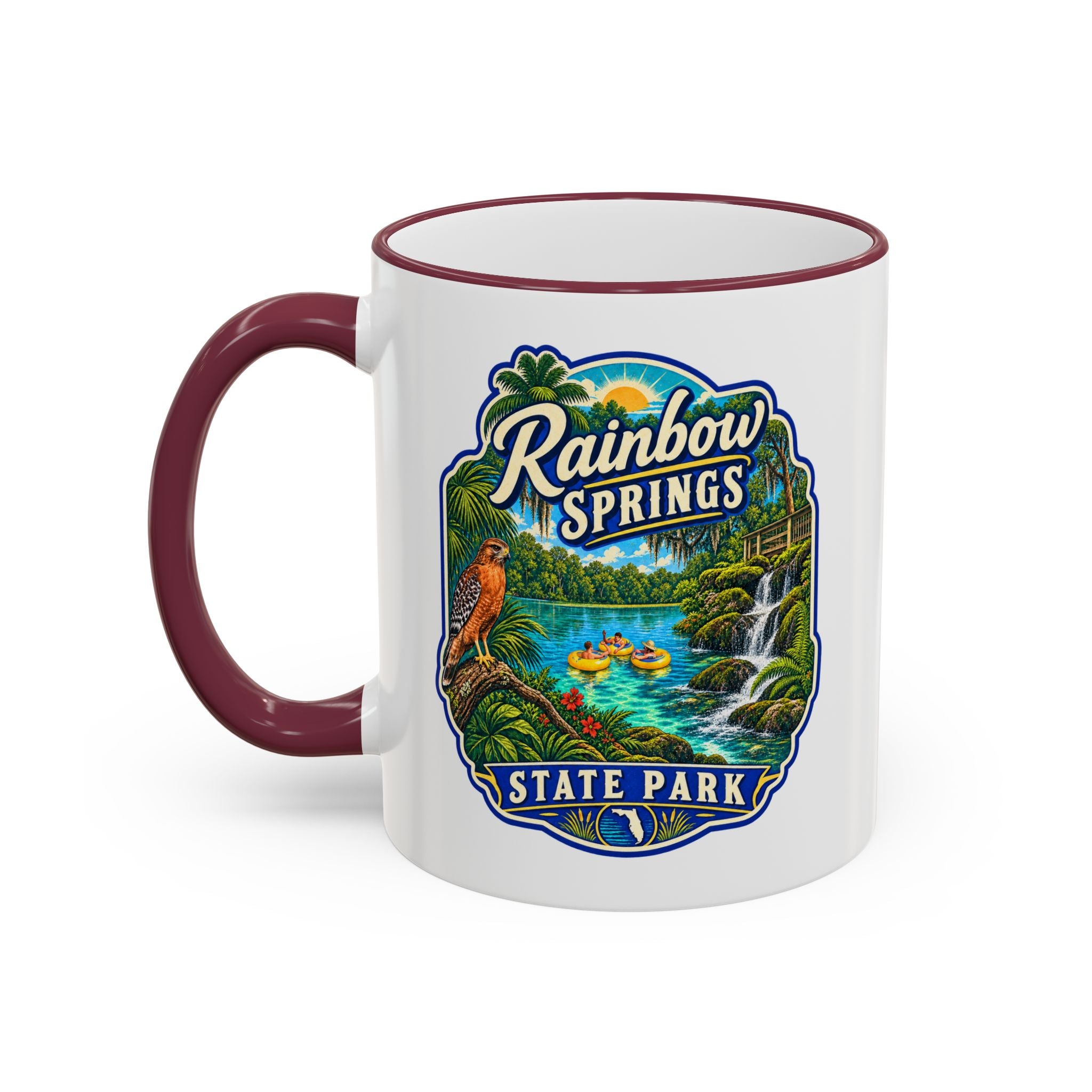 Rainbow Springs Accent Rim & Handle 11oz/15oz