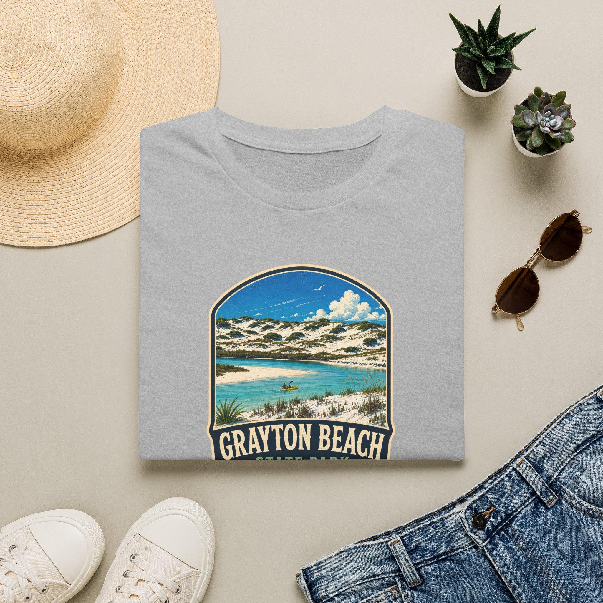 Grayton Beach — Retro Tee