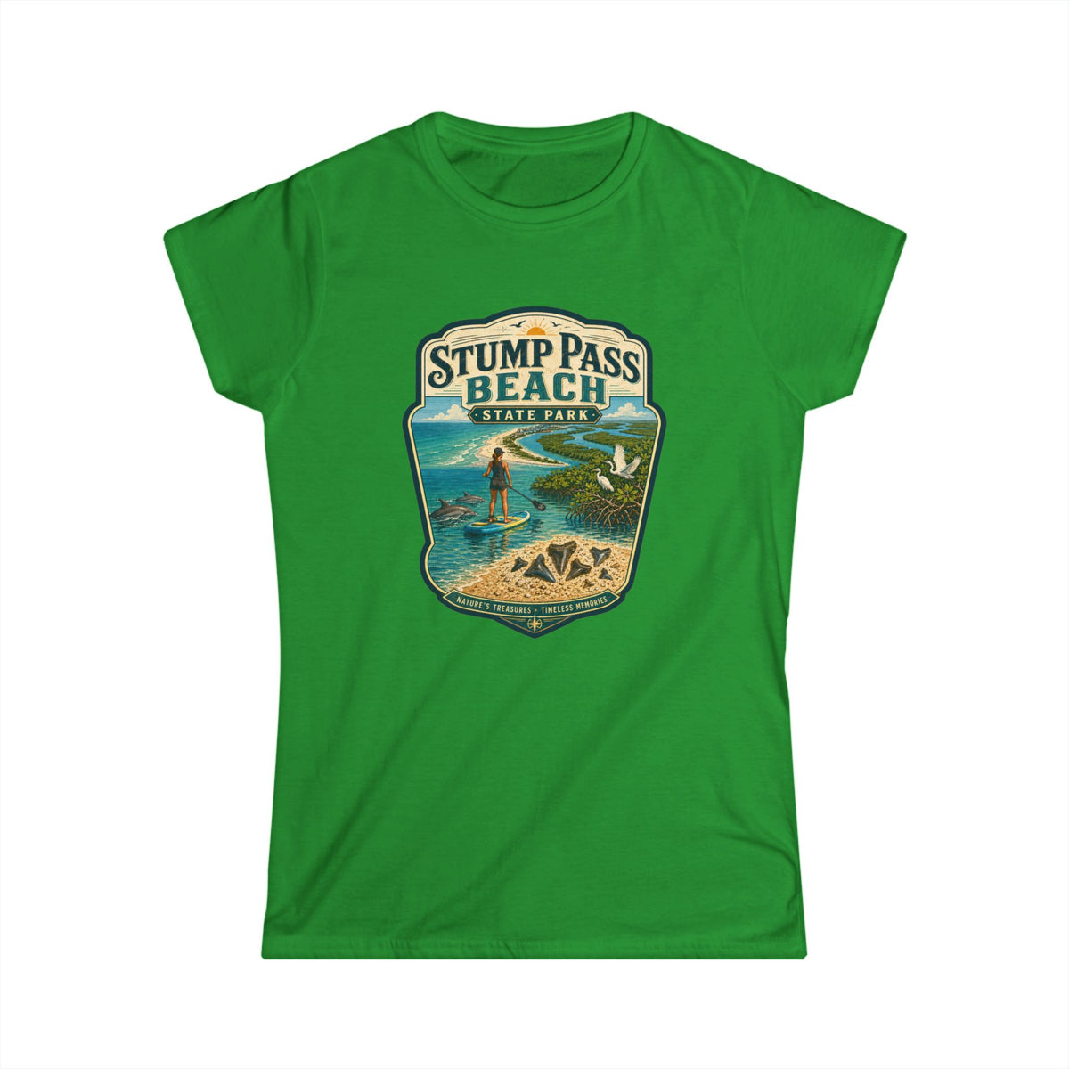 Stump Pass Beach- Vintage Tee