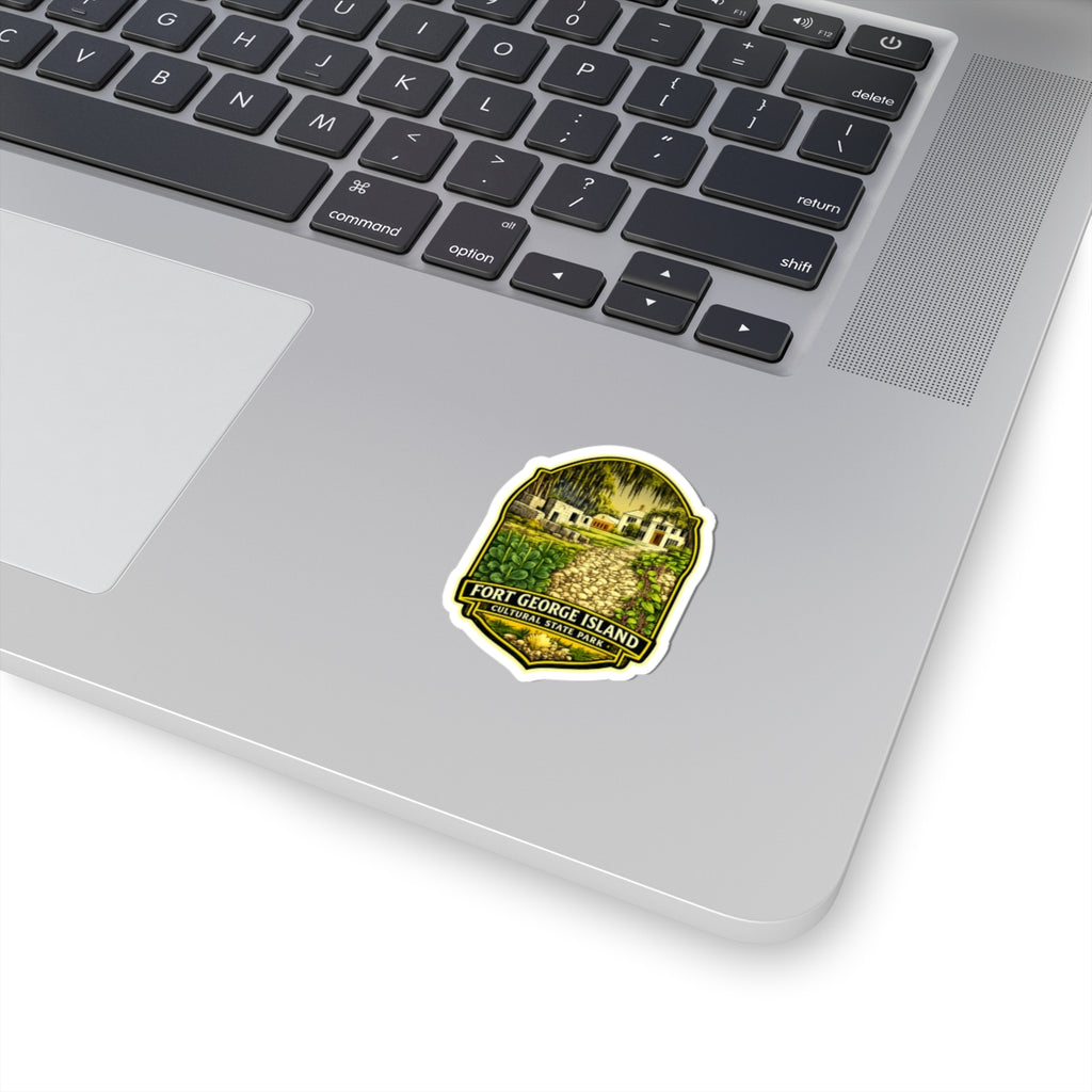 Fort George Island Cultural State Park Sticker — Scenic Travel Decal