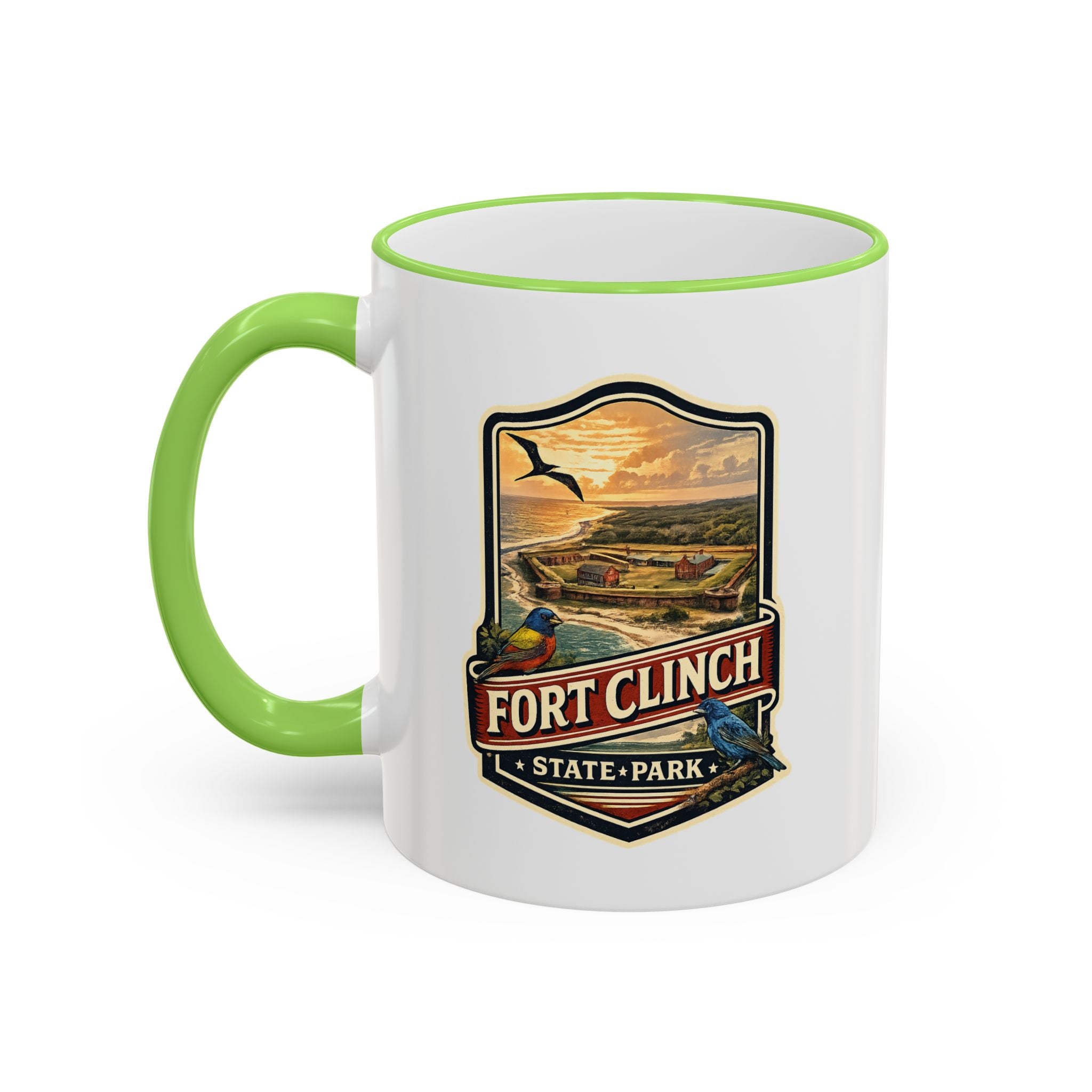 Fort Clinch Accent Rim & Handle 11oz/15oz