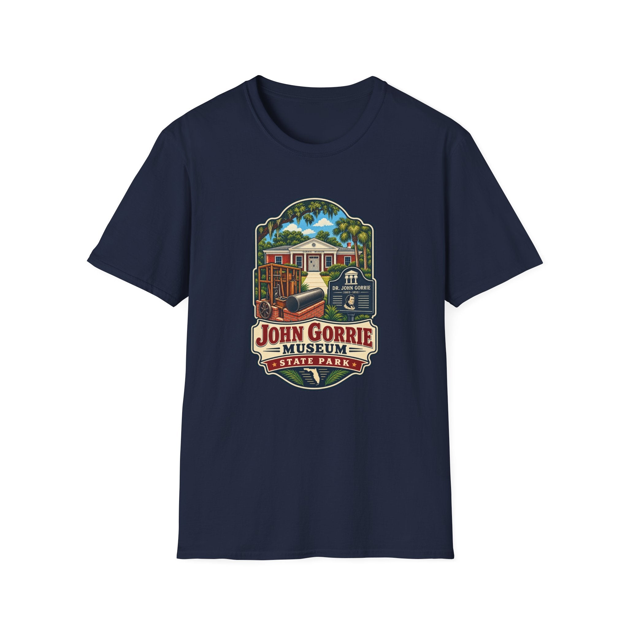 John Gorrie Museum- Retro Tee