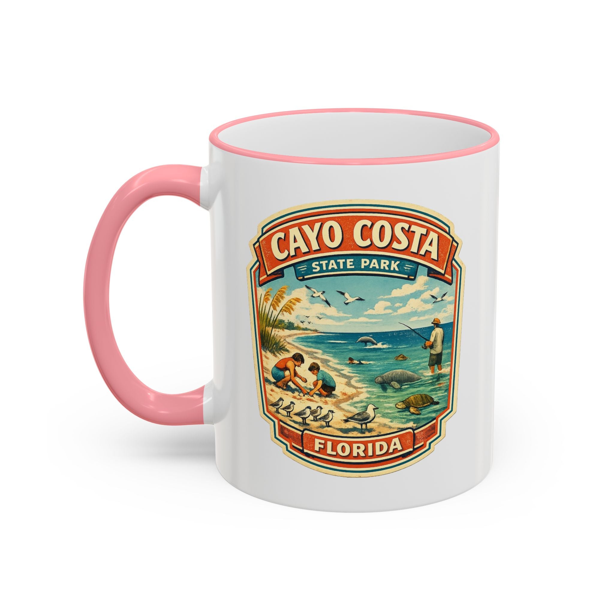 Cayo Costa Accent Rim & Handle 11oz/15oz