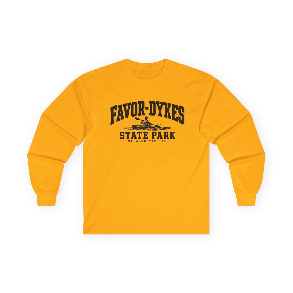 Favor-Dykes State Park Vintage Logo- Long Sleeve Tee
