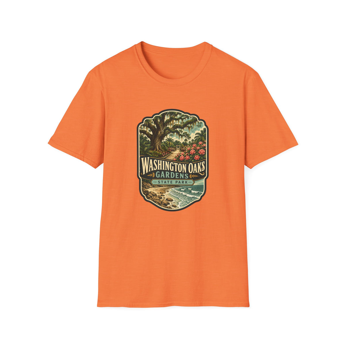 Washington Oaks — Retro Tee