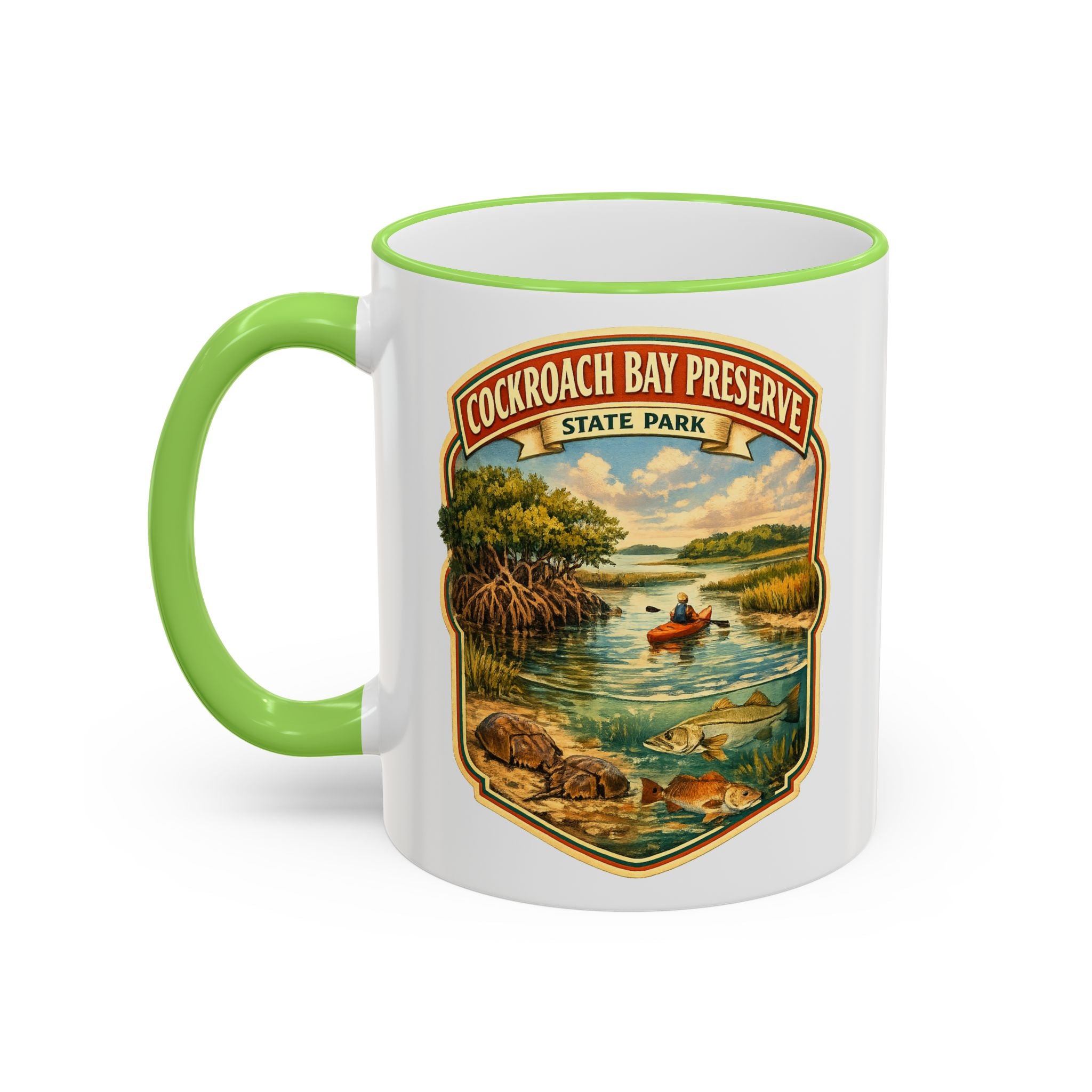Cockroach Bay Preserve Accent Rim & Handle 11oz/15oz