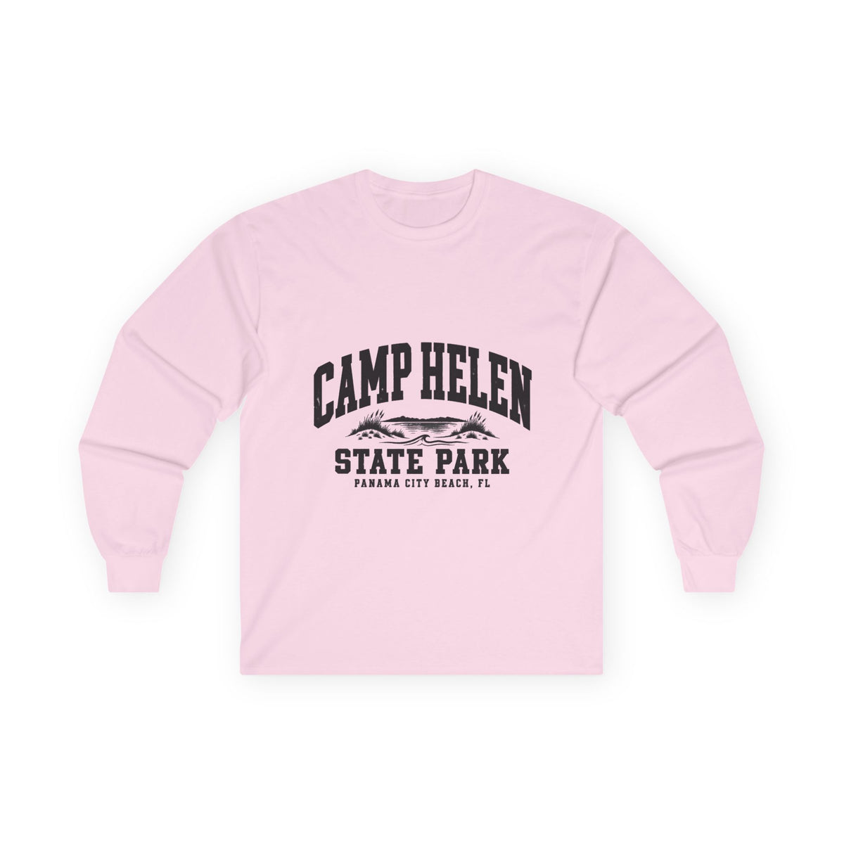 Camp Helen State Park Vintage Logo- Long Sleeve Tee