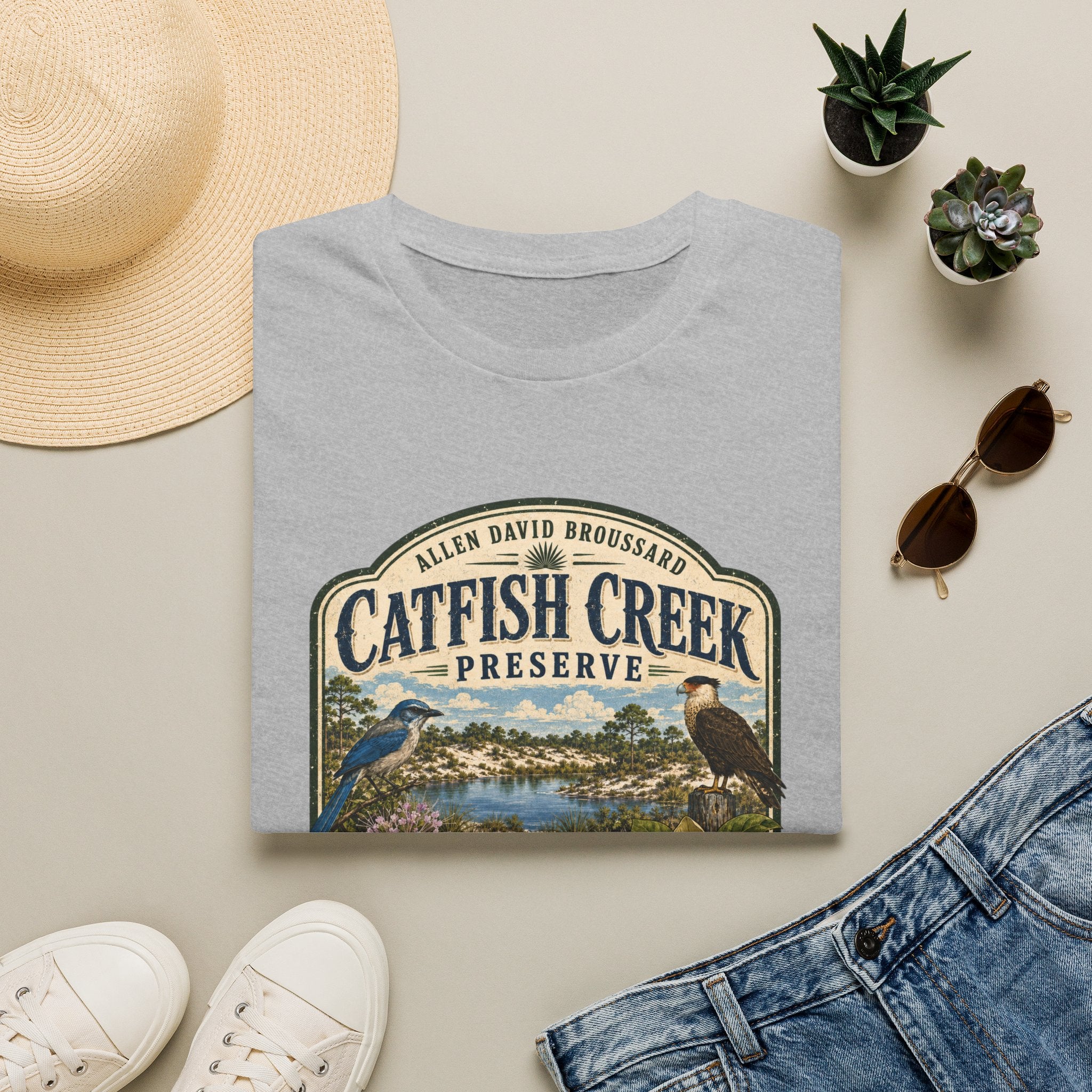 Catfish Creek — Retro Tee