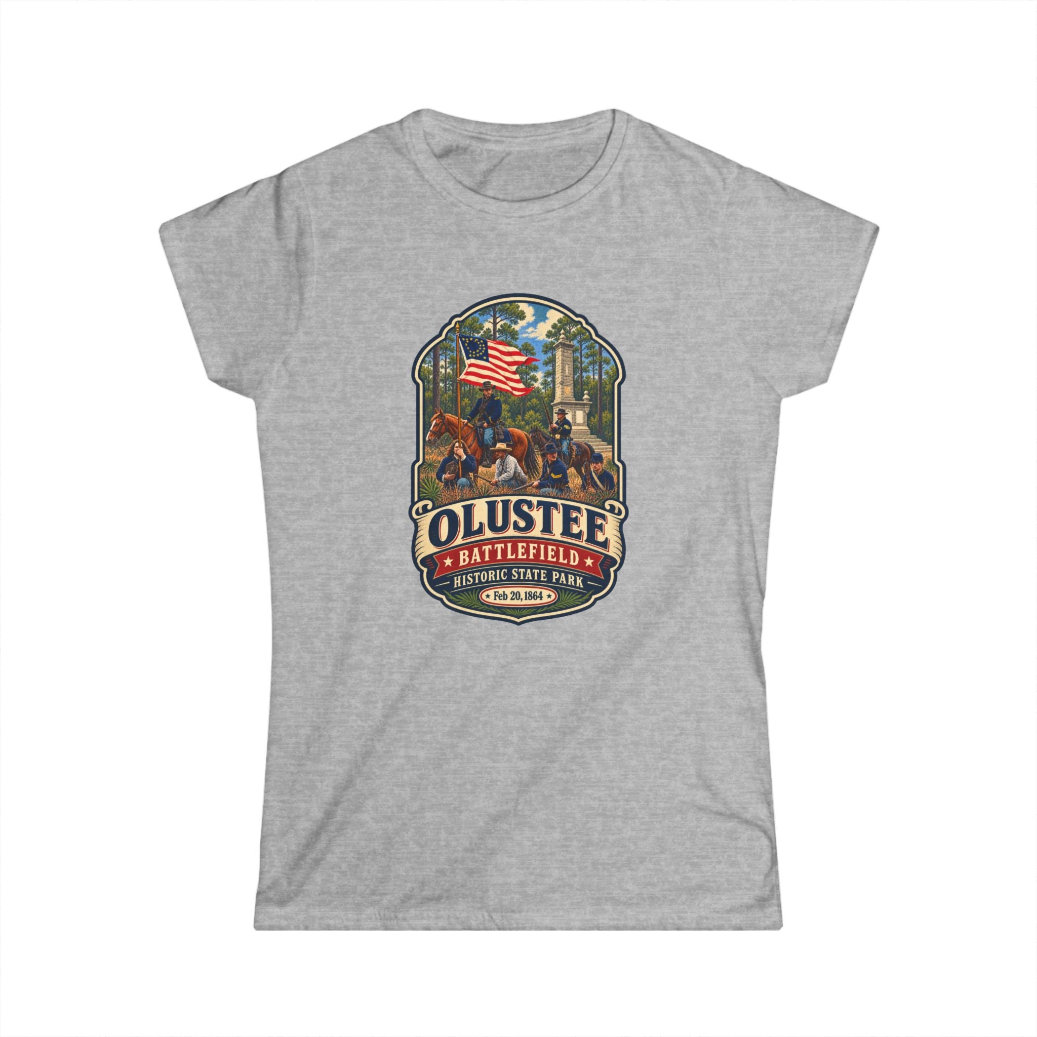 Olustee Battlefield- Vintage Tee