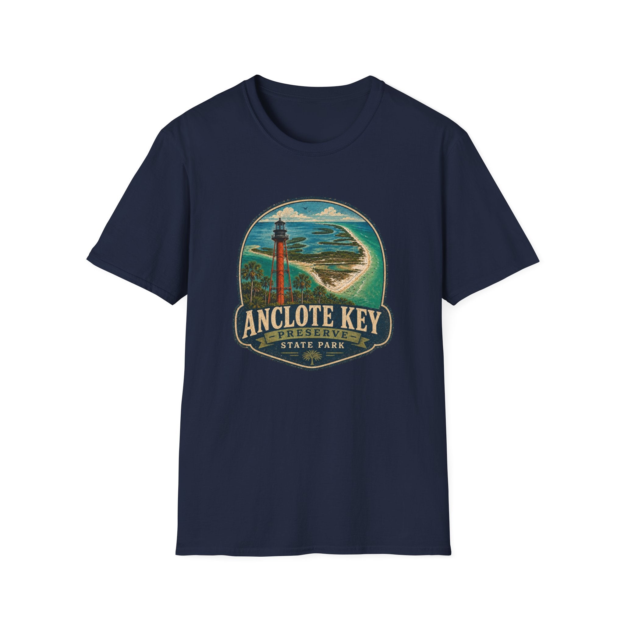 Anclote Key - Retro Tee