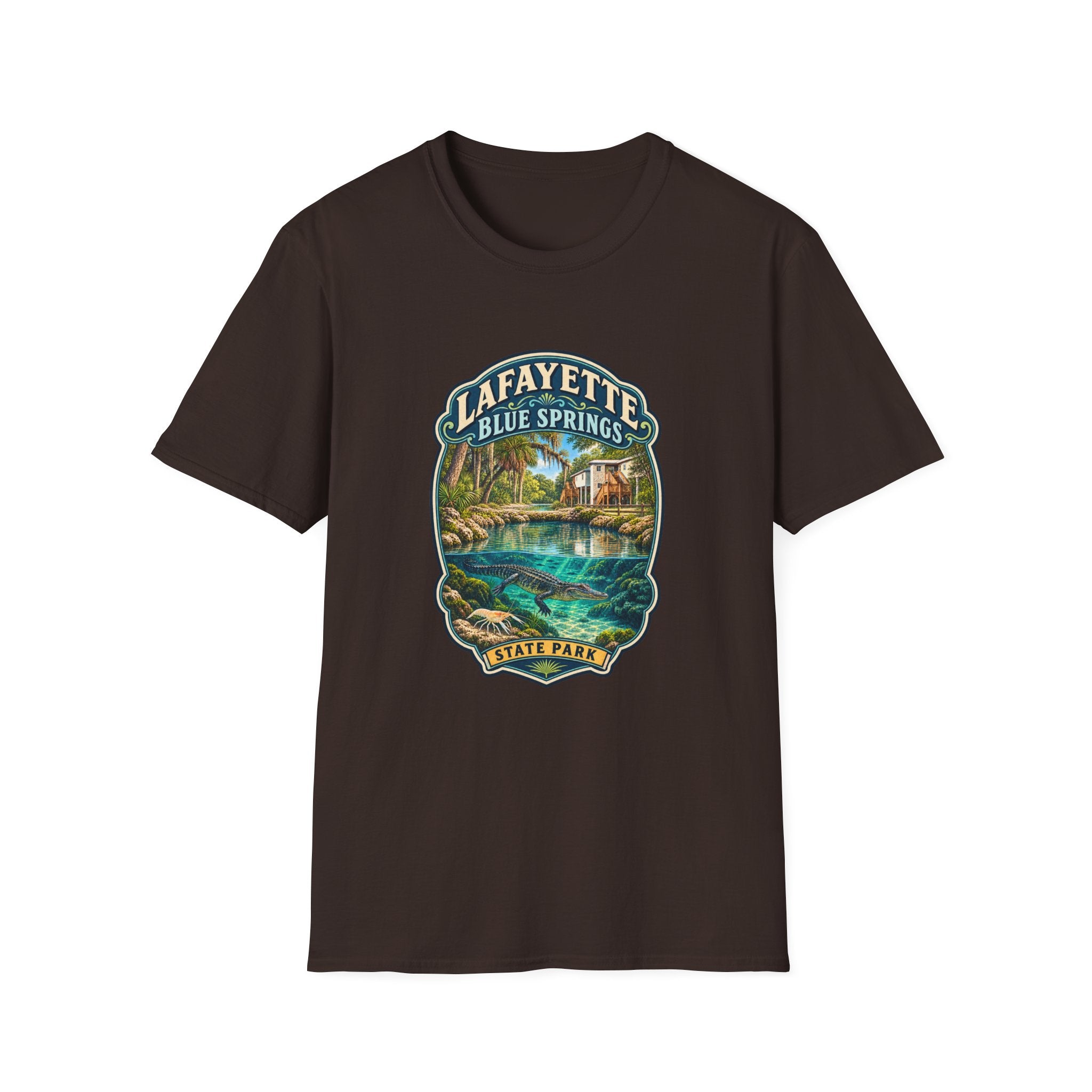 Lafayette Blue Springs- Retro Tee