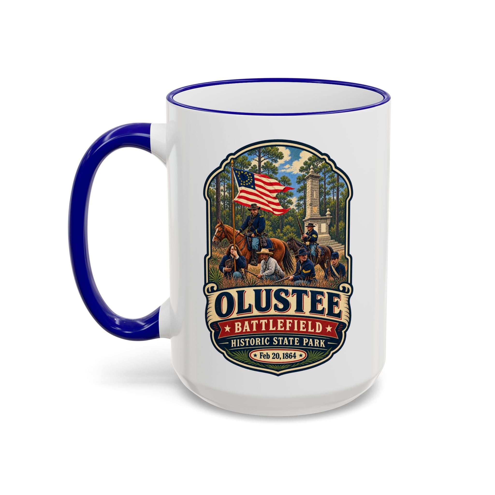 Olustee Battlefield Accent Rim & Handle 11oz/15oz