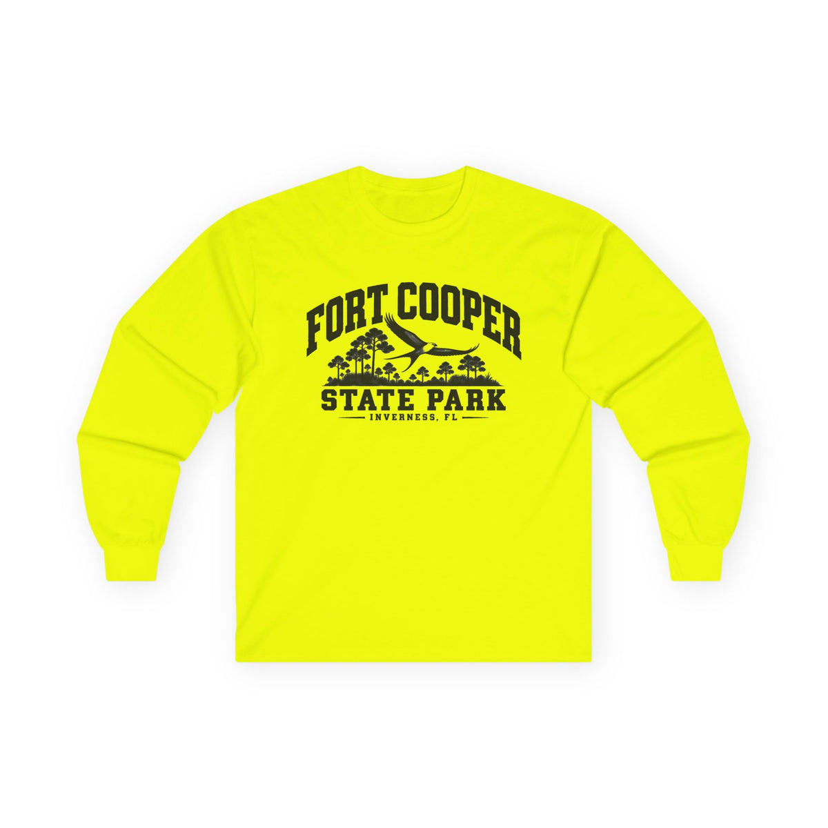 Fort Cooper State Park Logo- Long Sleeve Tee