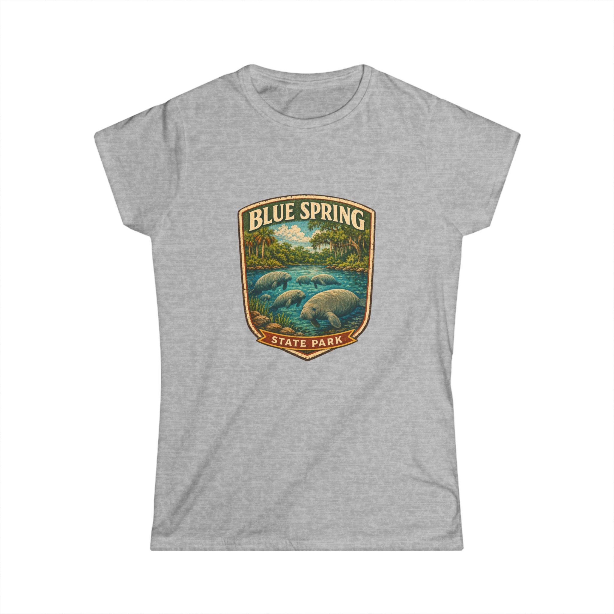 Blue Spring- Vintage Tee