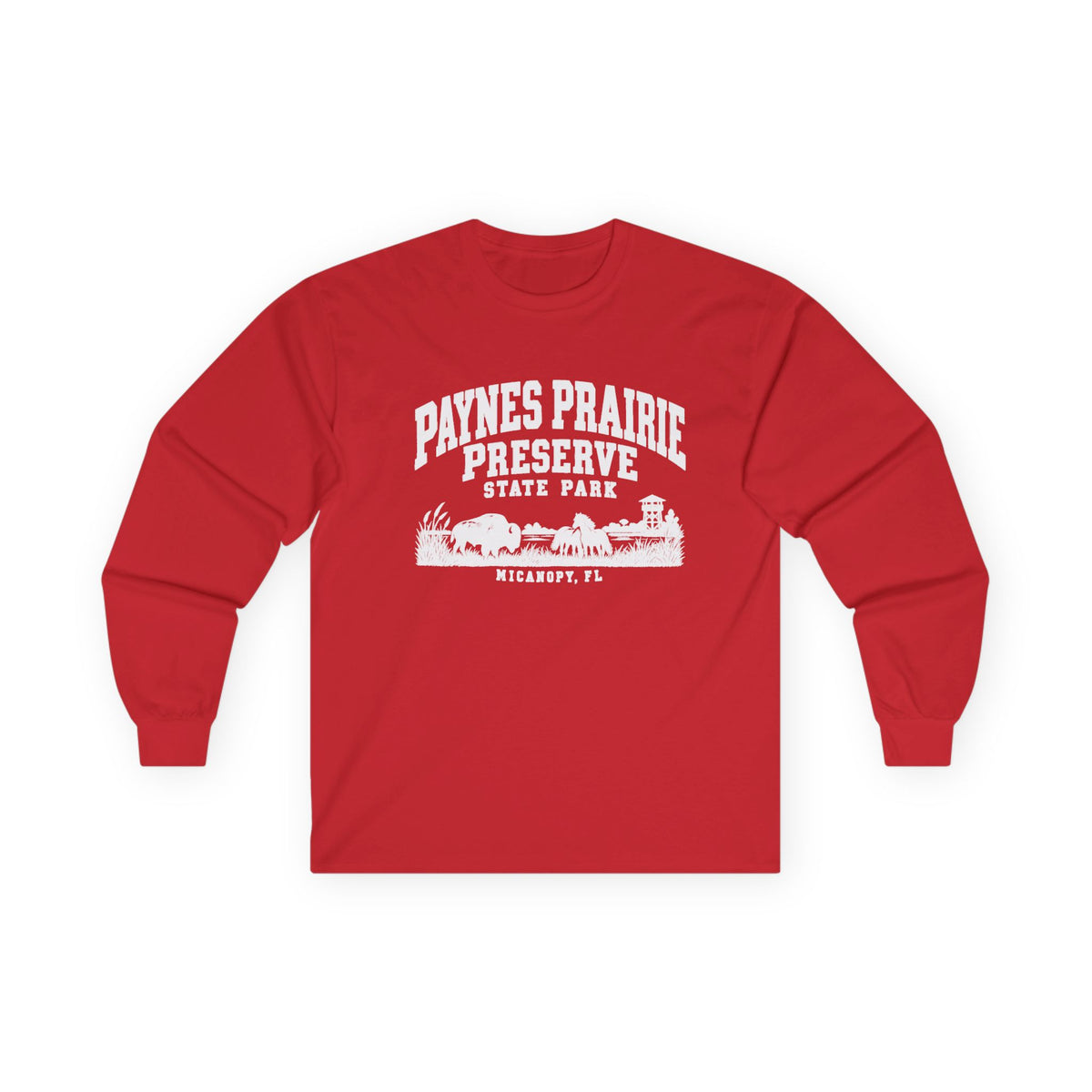 Paynes Prairie Preserve State Park- Long Sleeve Tee