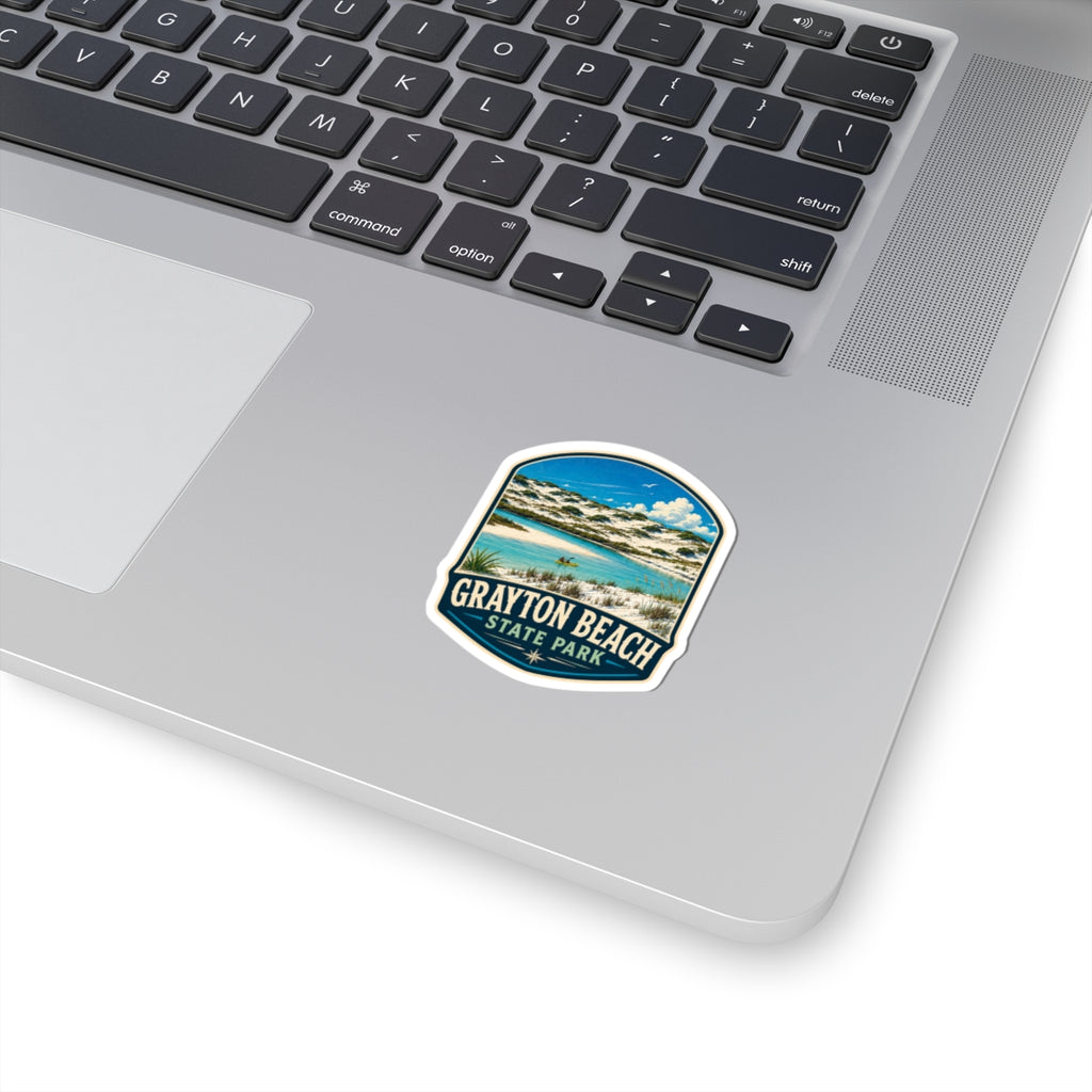 Grayton Beach State Park Sticker — Vintage Coastal Travel Decal