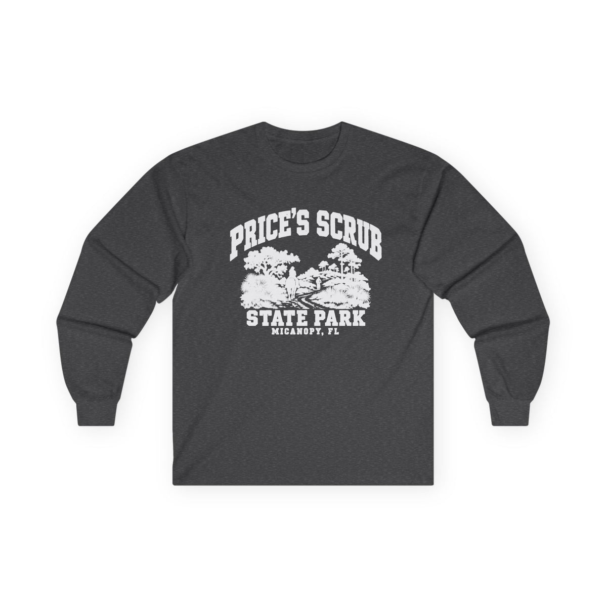 Price's Scrub State Park Vintage Emblem- Long Sleeve Tee