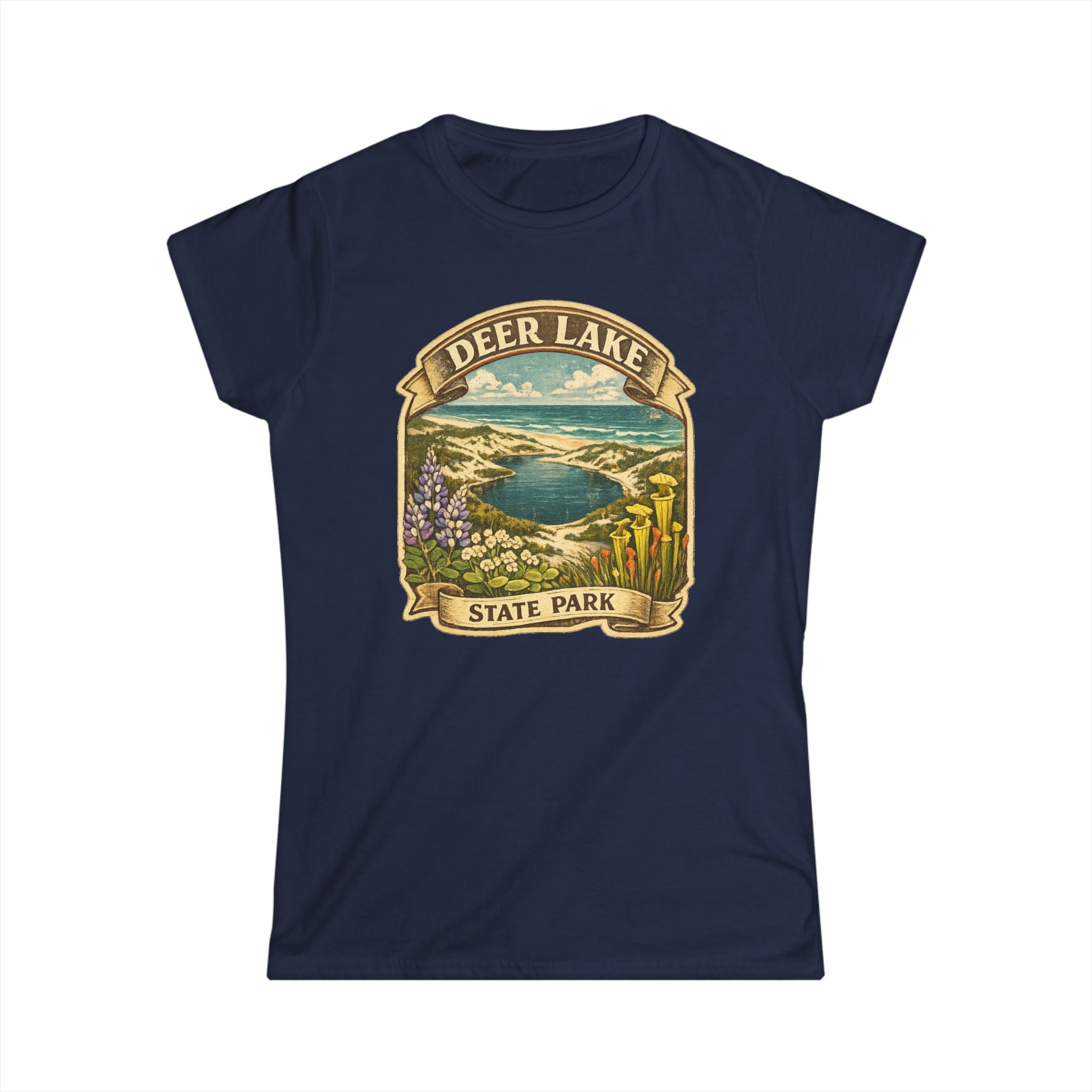 Deer Lake- Vintage Tee