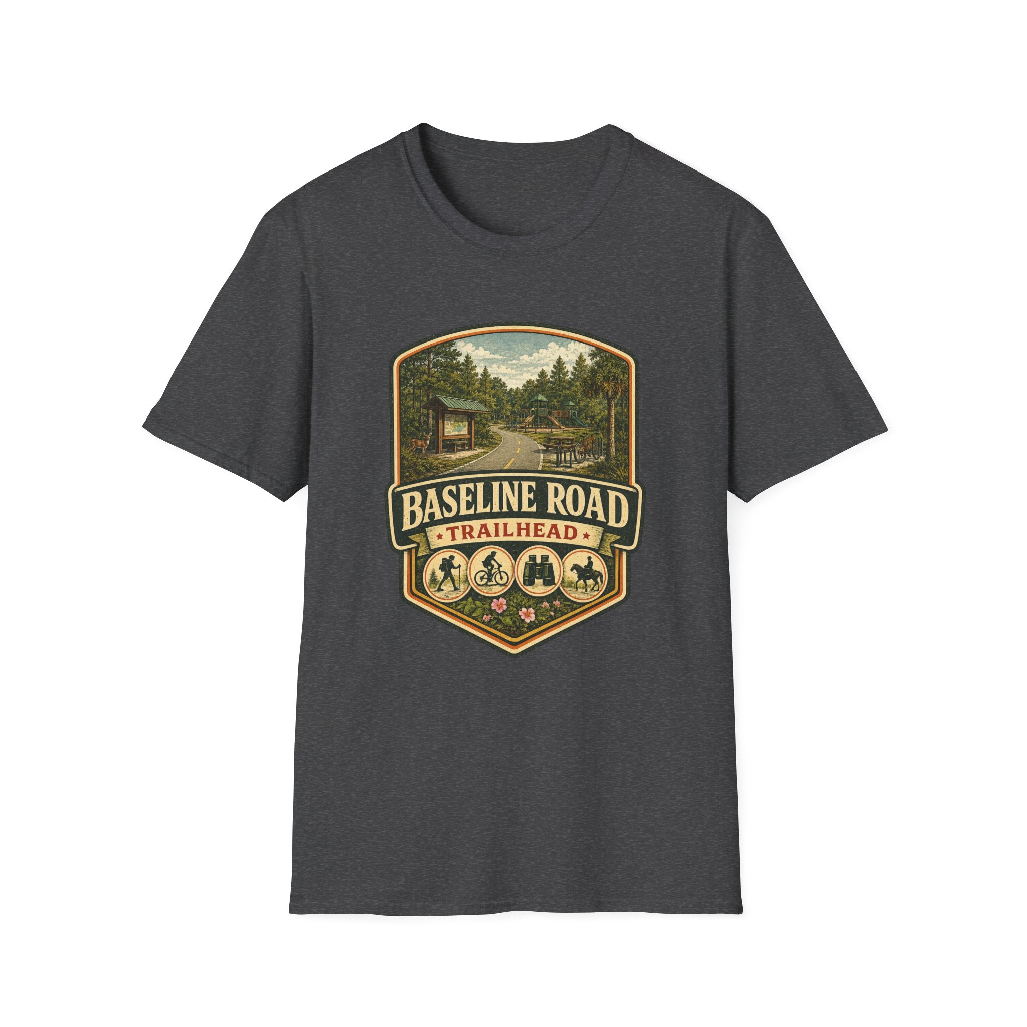 Baseline Road - Retro Tee