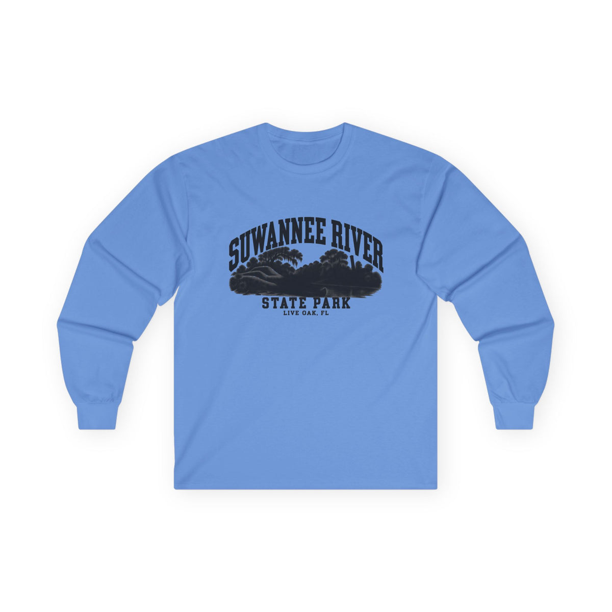 Suwannee River State Park Vintage Logo- Long Sleeve Tee