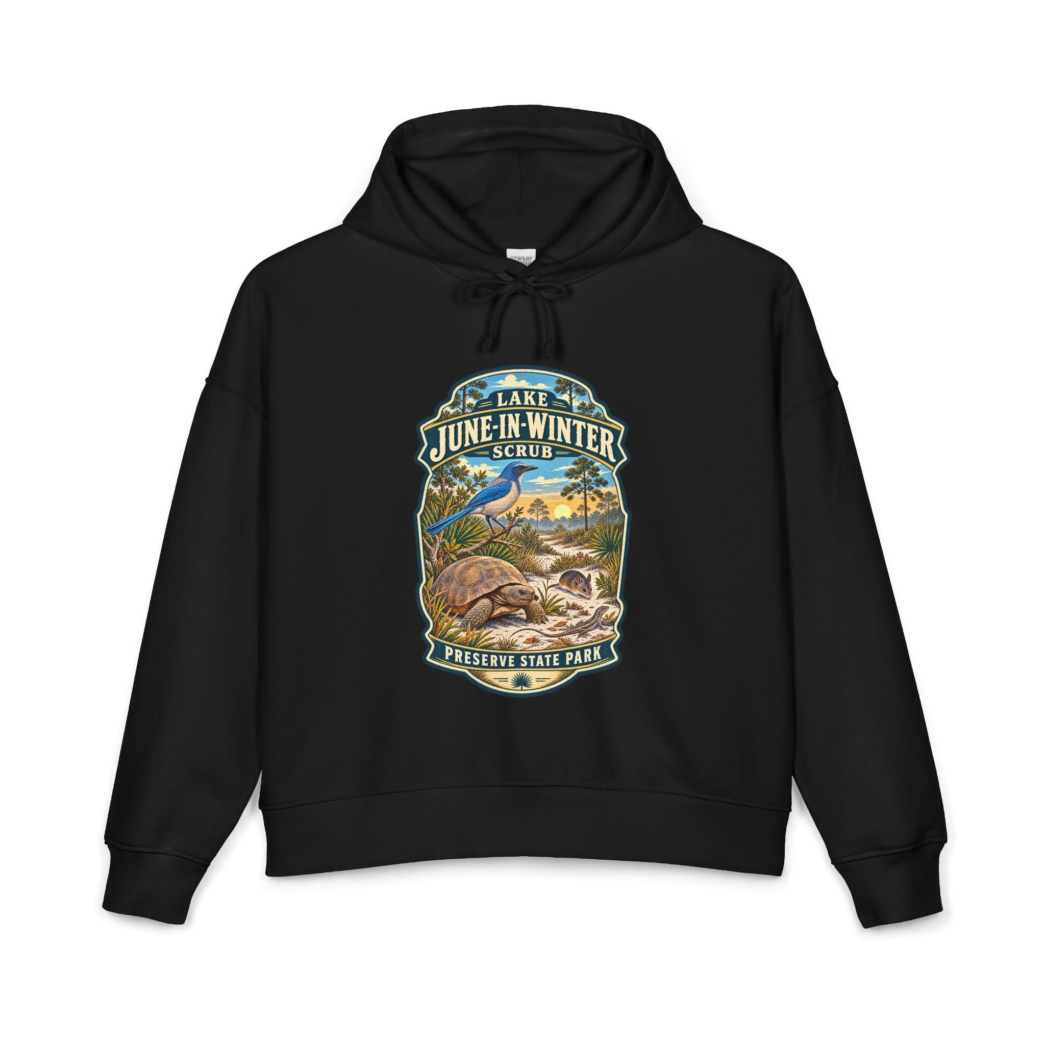 Lake June-in-Winter— Vintage Hoodie