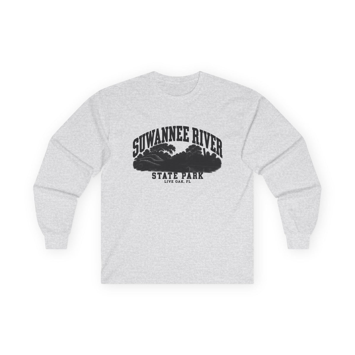 Suwannee River State Park Vintage Logo- Long Sleeve Tee