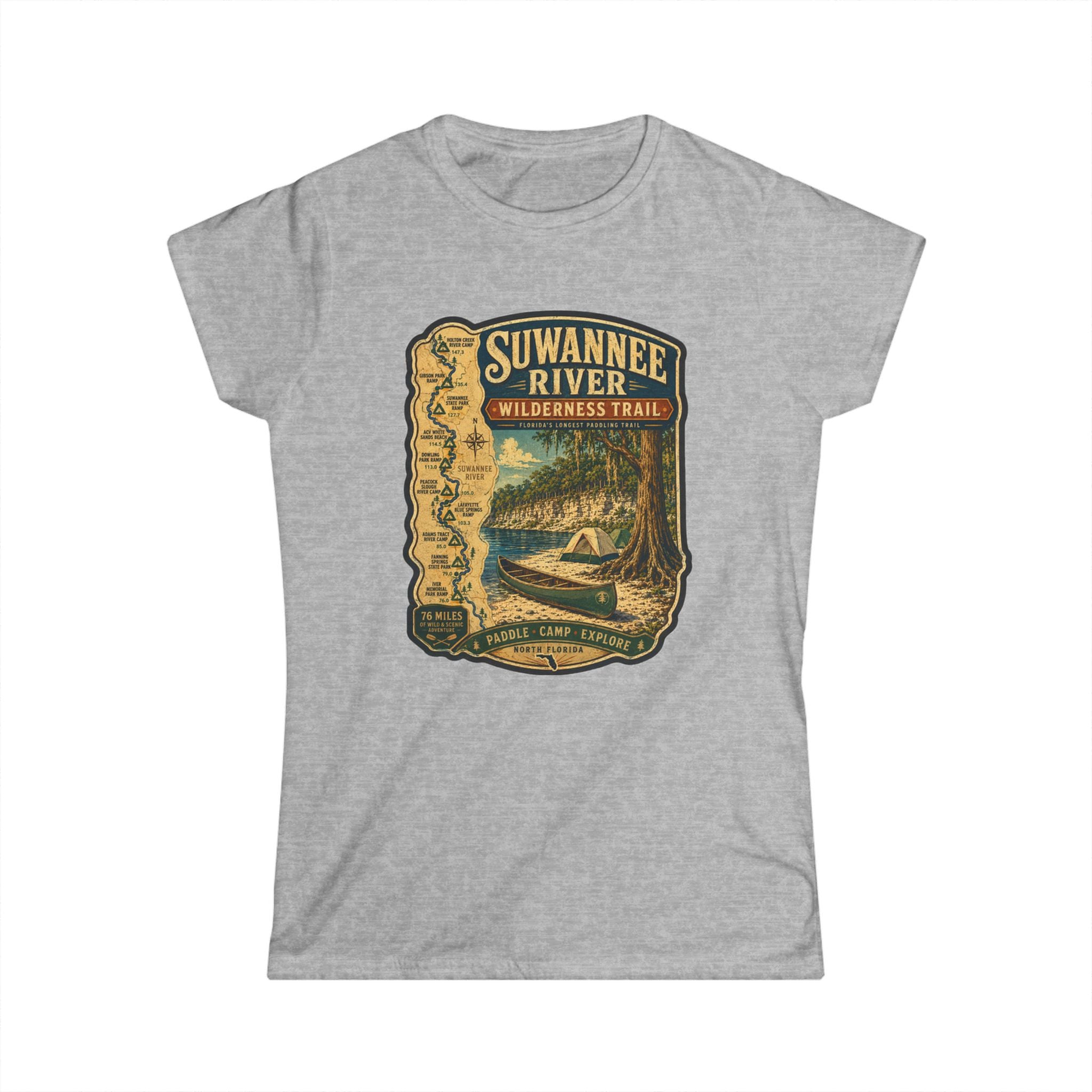 Suwannee River Wilderness Trail- Vintage Tee