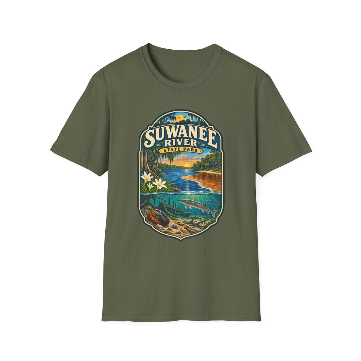 Suwannee River  - Retro Tee