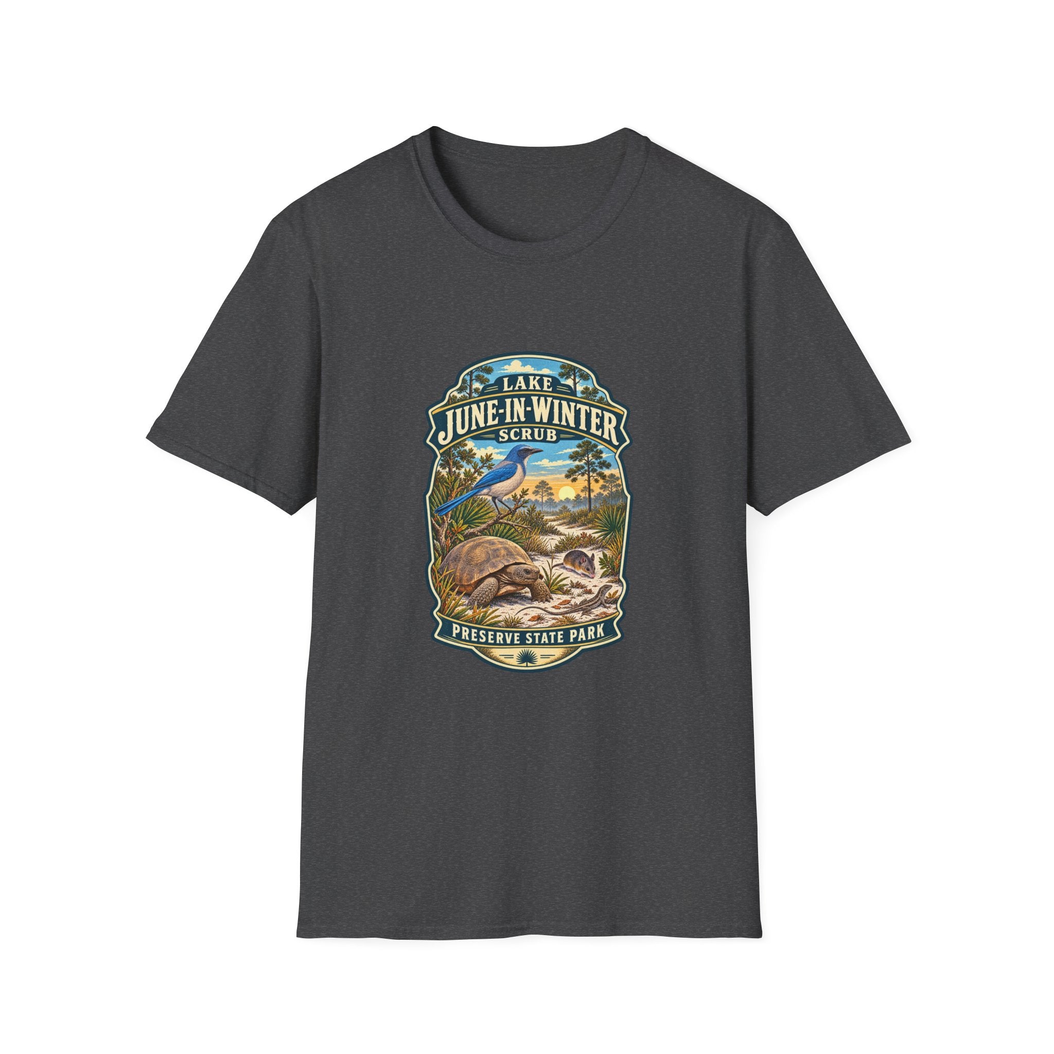 Lake June-in-Winter- Retro Tee