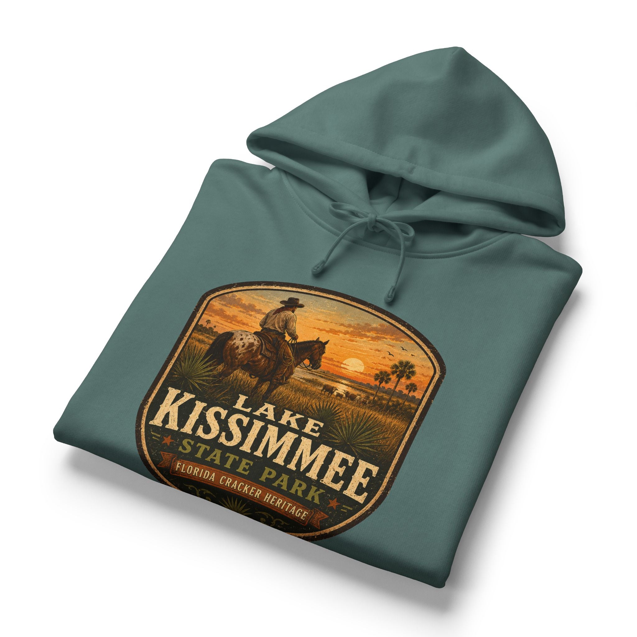 Lake Kissimmee Hoodie — Vintage Sunset
