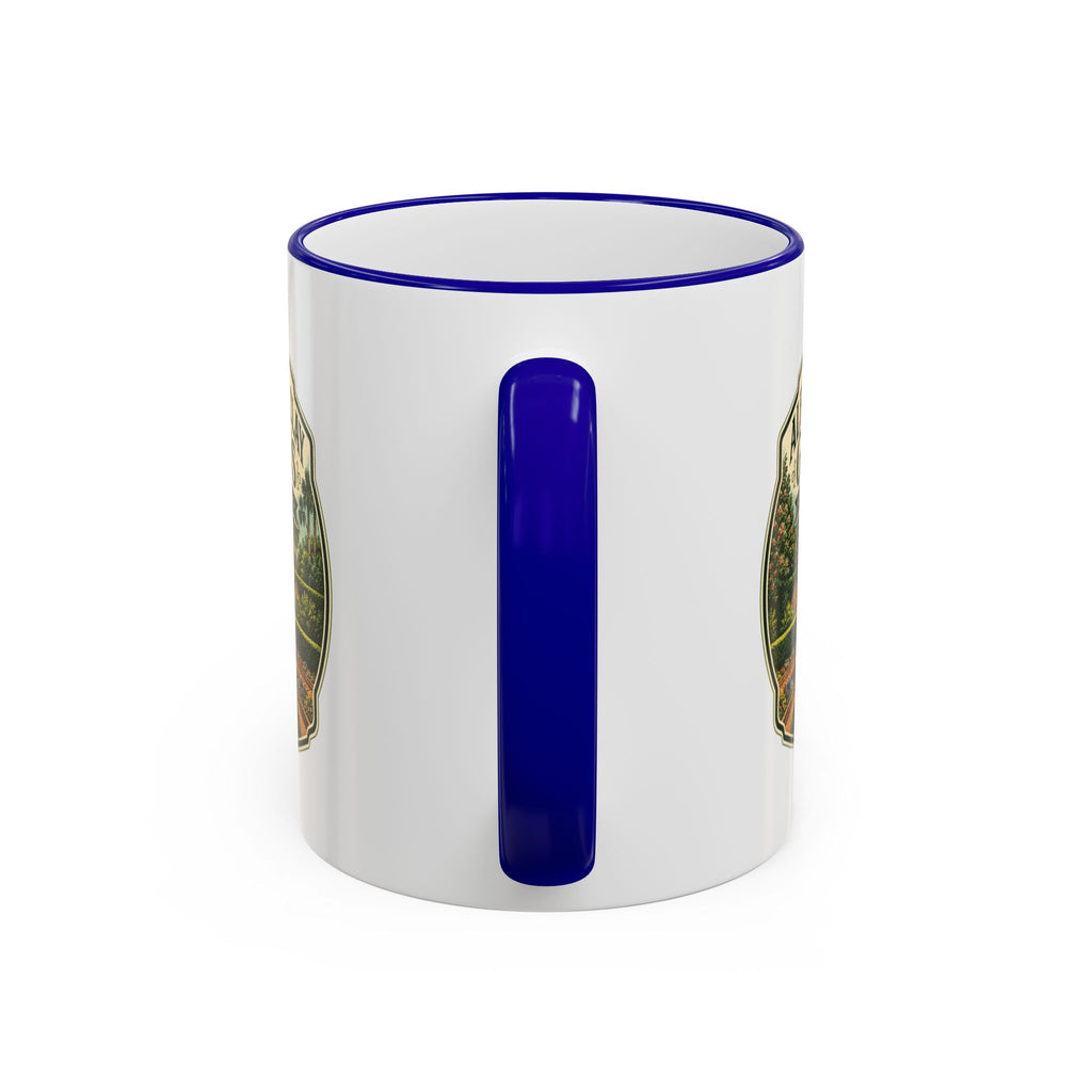 Maclay Gardens Vintage Mug — Accent Rim & Handle 11oz/15oz