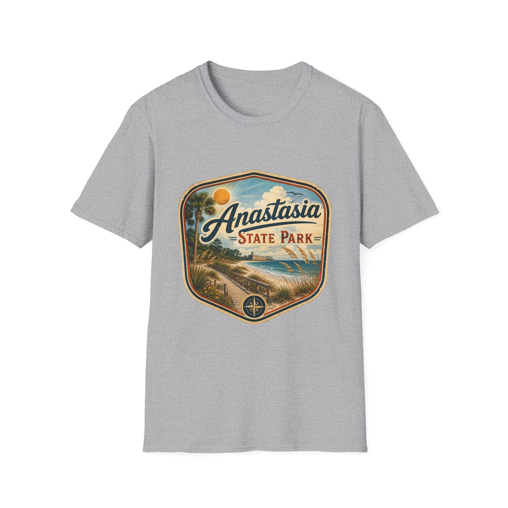 Anastasia State Park — Retro Beach Park Tee