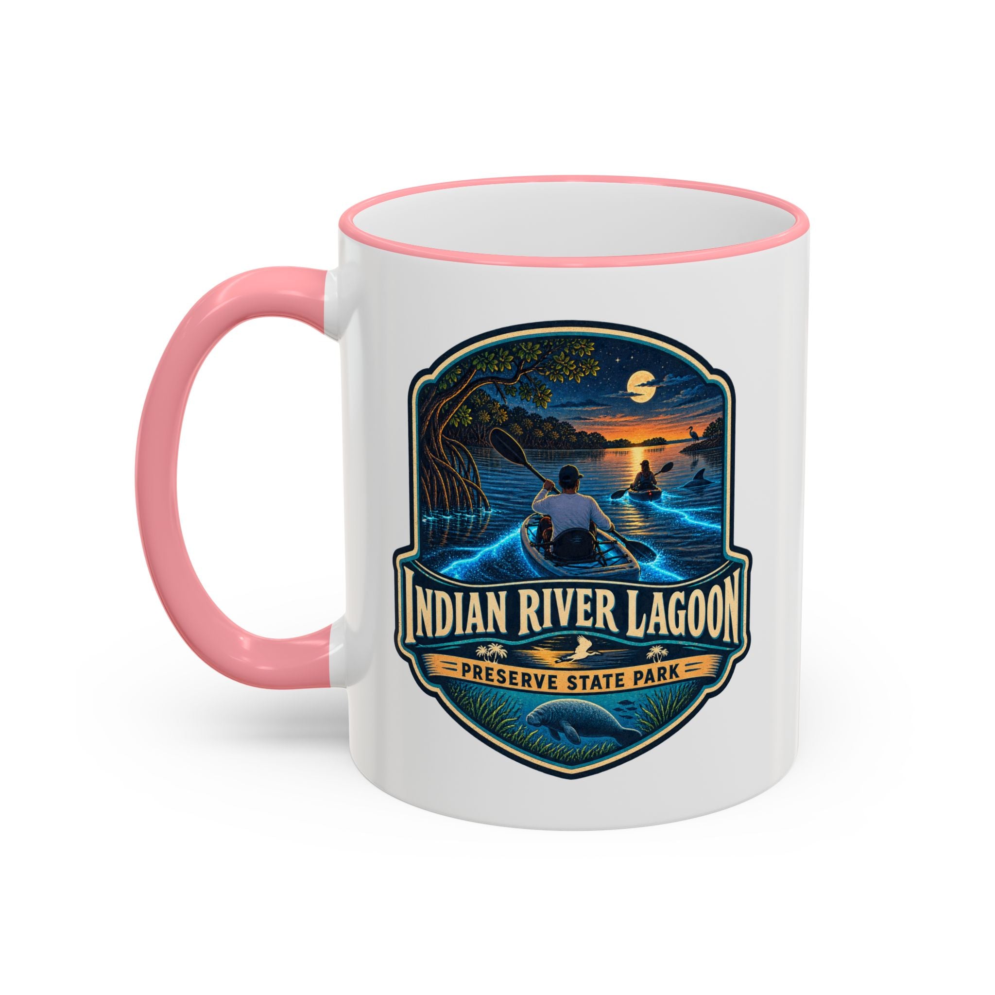 Indian River Lagoon Accent Rim & Handle 11oz/15oz