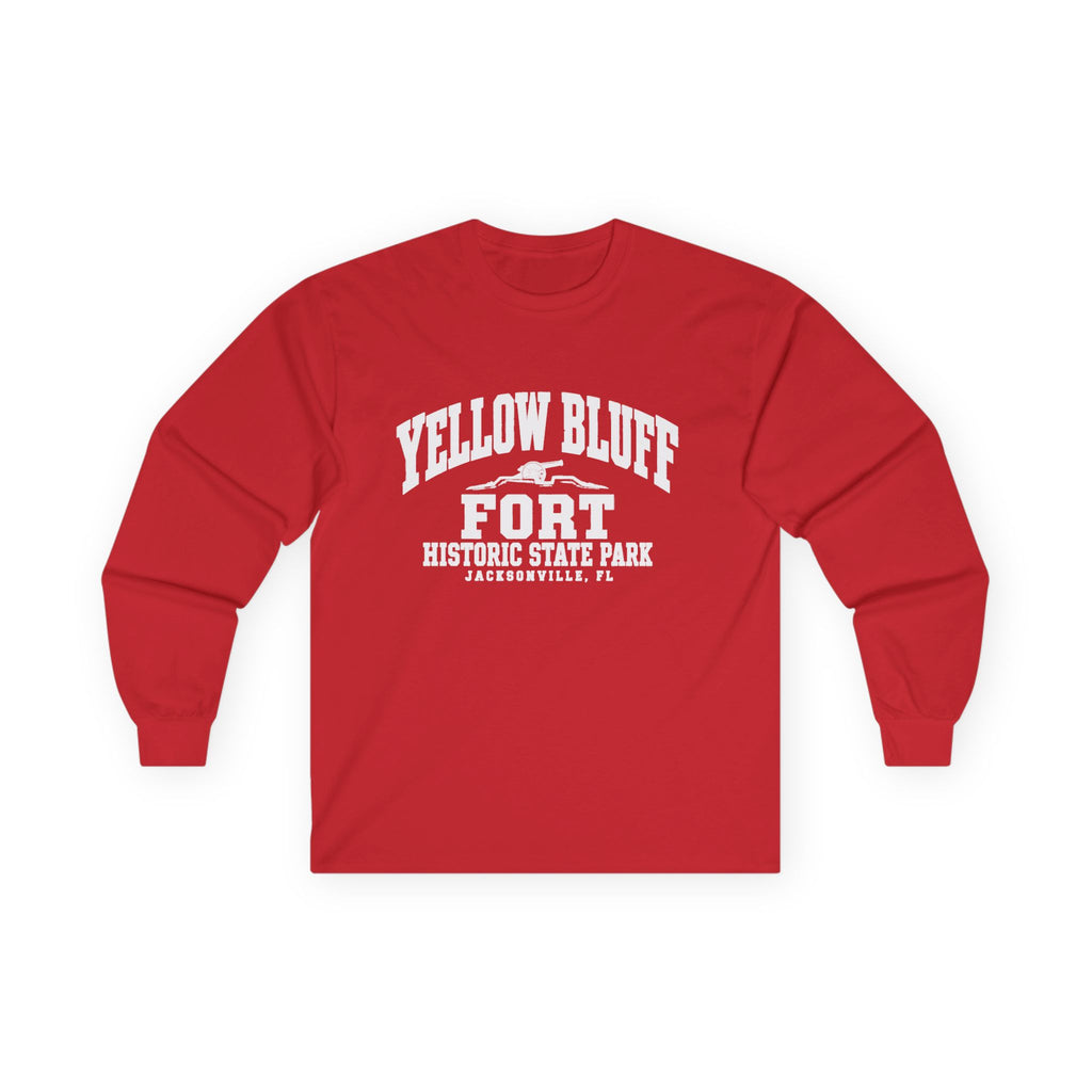Yellowbluff Fort Historic State Park Logo- Long Sleeve Tee