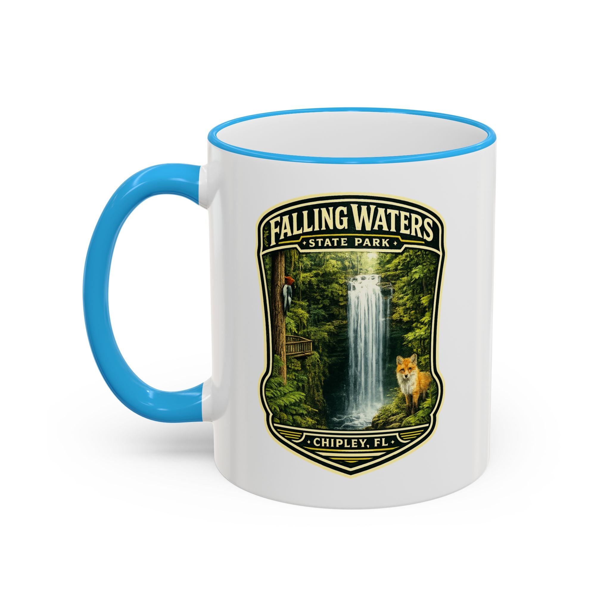 Falling Waters Accent Rim & Handle 11oz/15oz