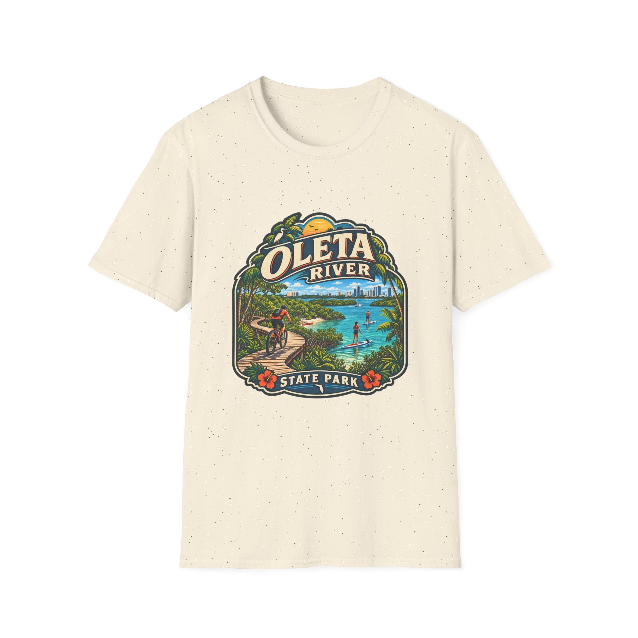 Oleta River- Retro Tee