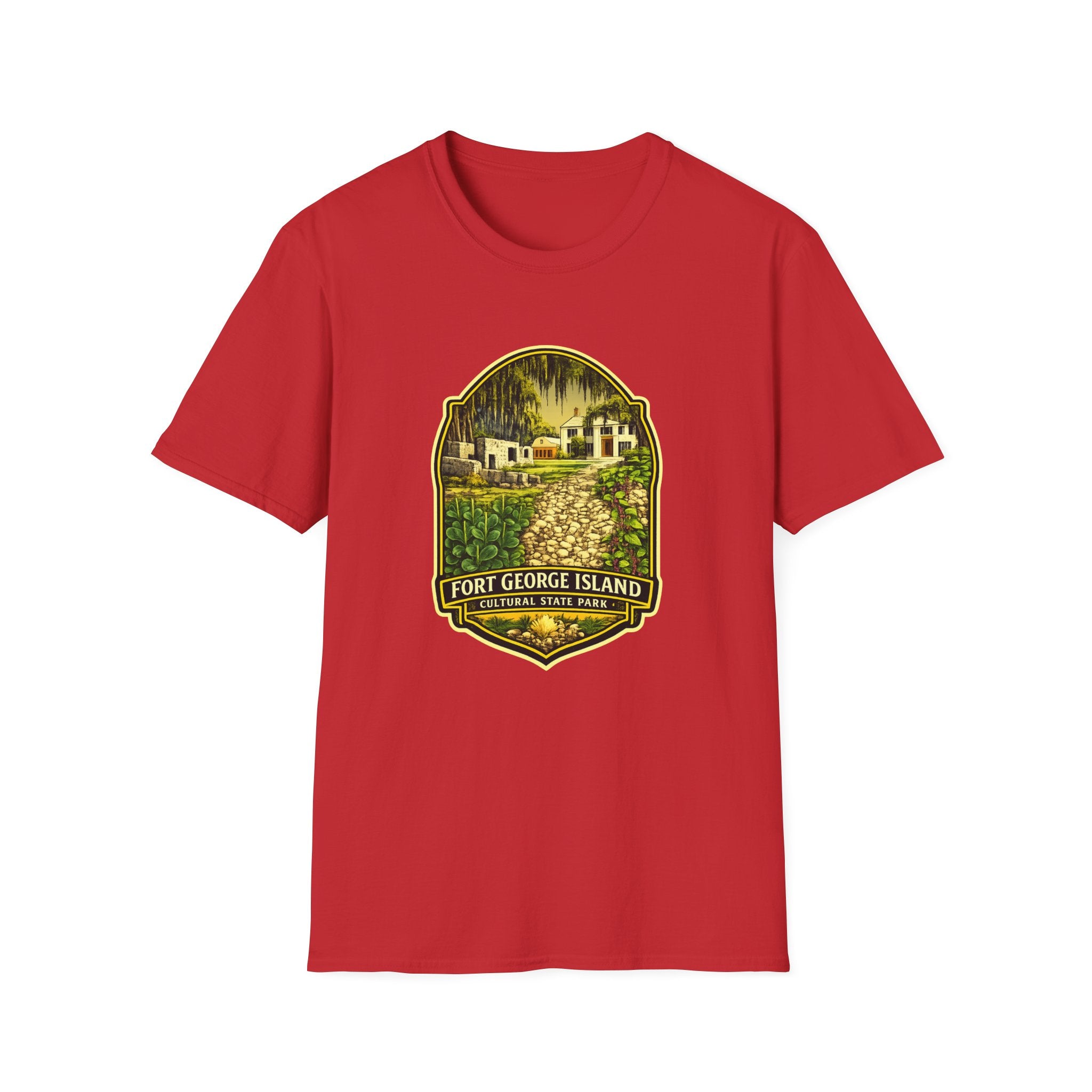 Fort George Island- Retro Tee