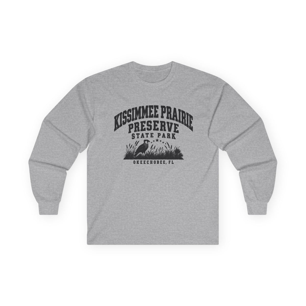 Kissimmee Prairie Preserve State Park Logo- Long Sleeve Tee